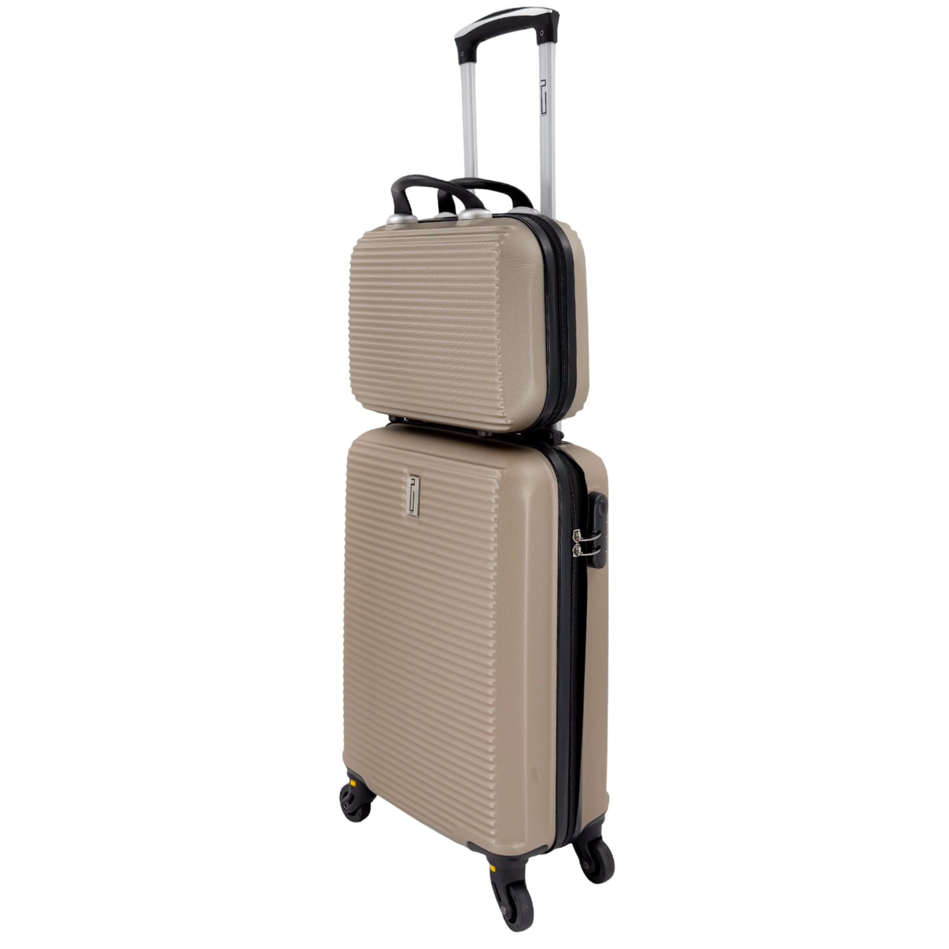 Cabin Suitcase with Weekend Vanity Case | Small Suitcase | 45x36x20