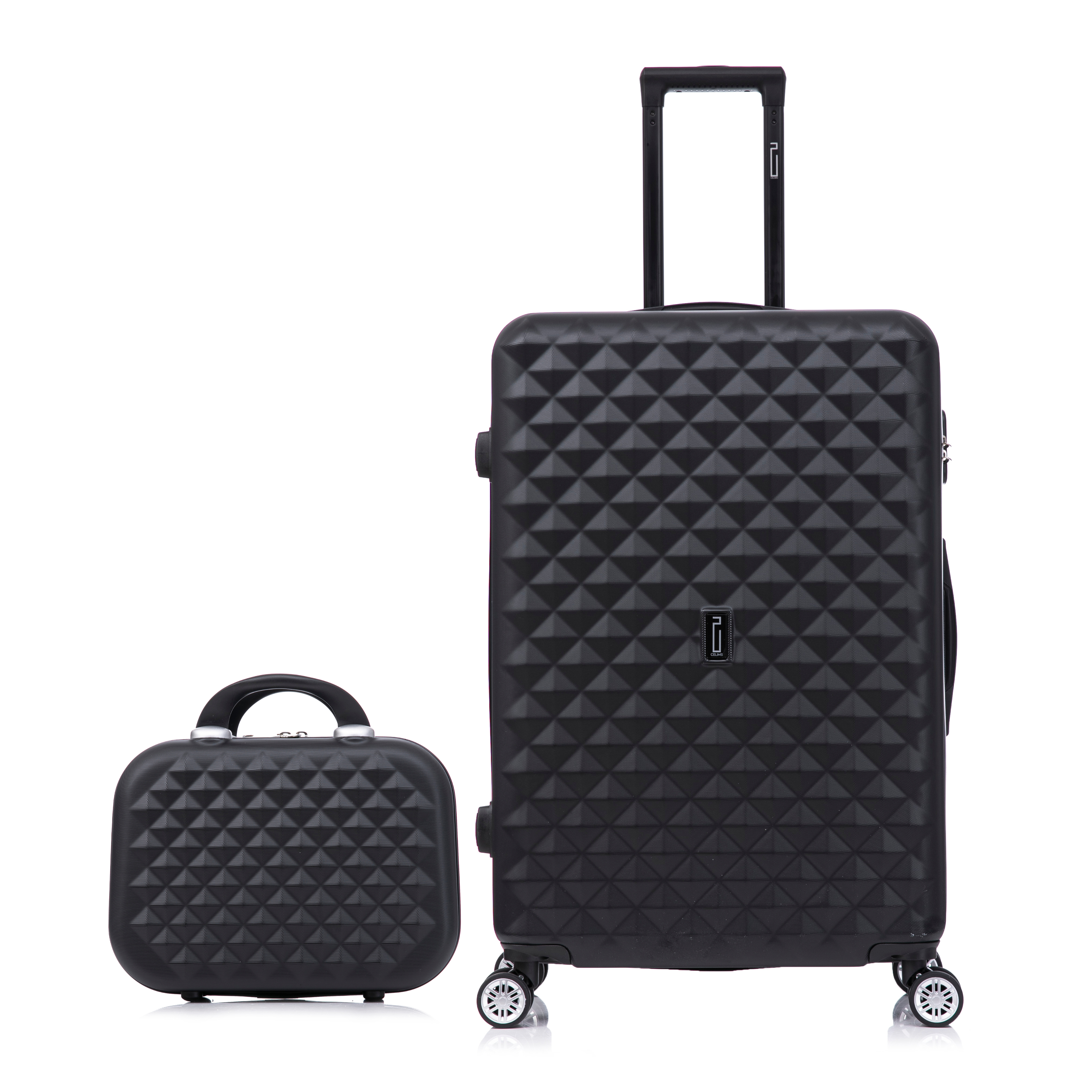 Valise Moyenne avec Vanity Urban | Valise Rigide | 65x40x25 | Noir