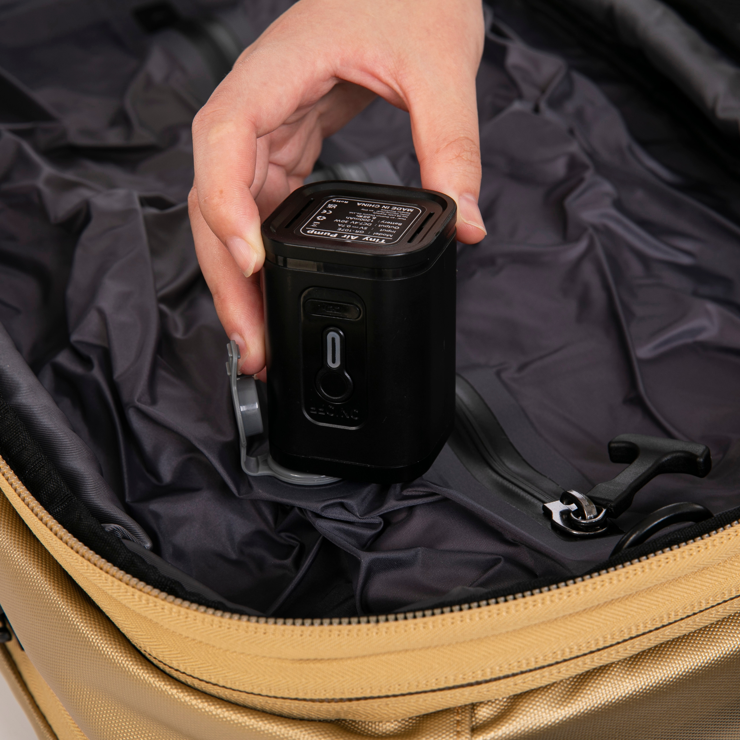 Sac à dos compressible V2 – Avec ou sans pompe, sac de compression inclus