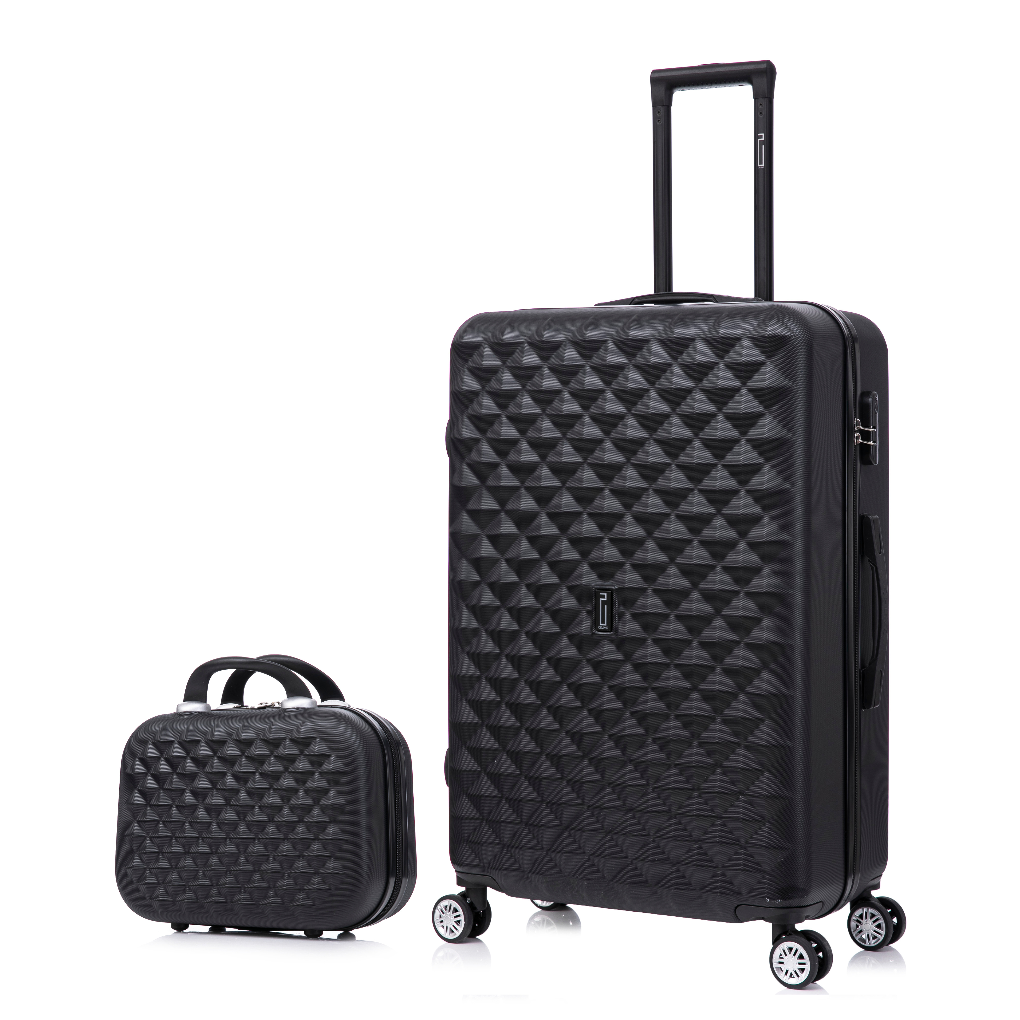 Valise Moyenne avec Vanity Urban | Valise Rigide | 65x40x25 | Noir