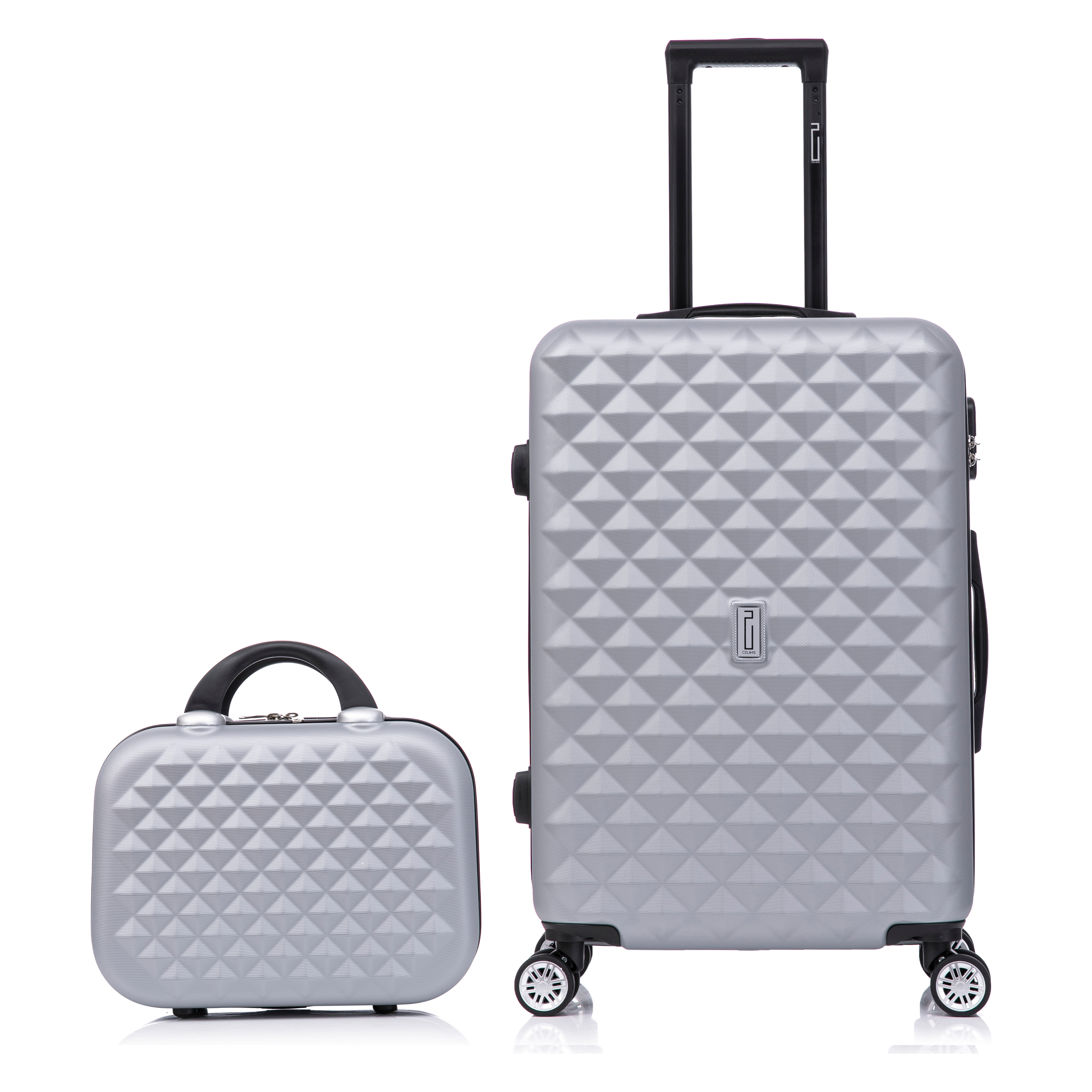 20” Carry-On Suitcase Urban | Cabin Luggage | Silver
