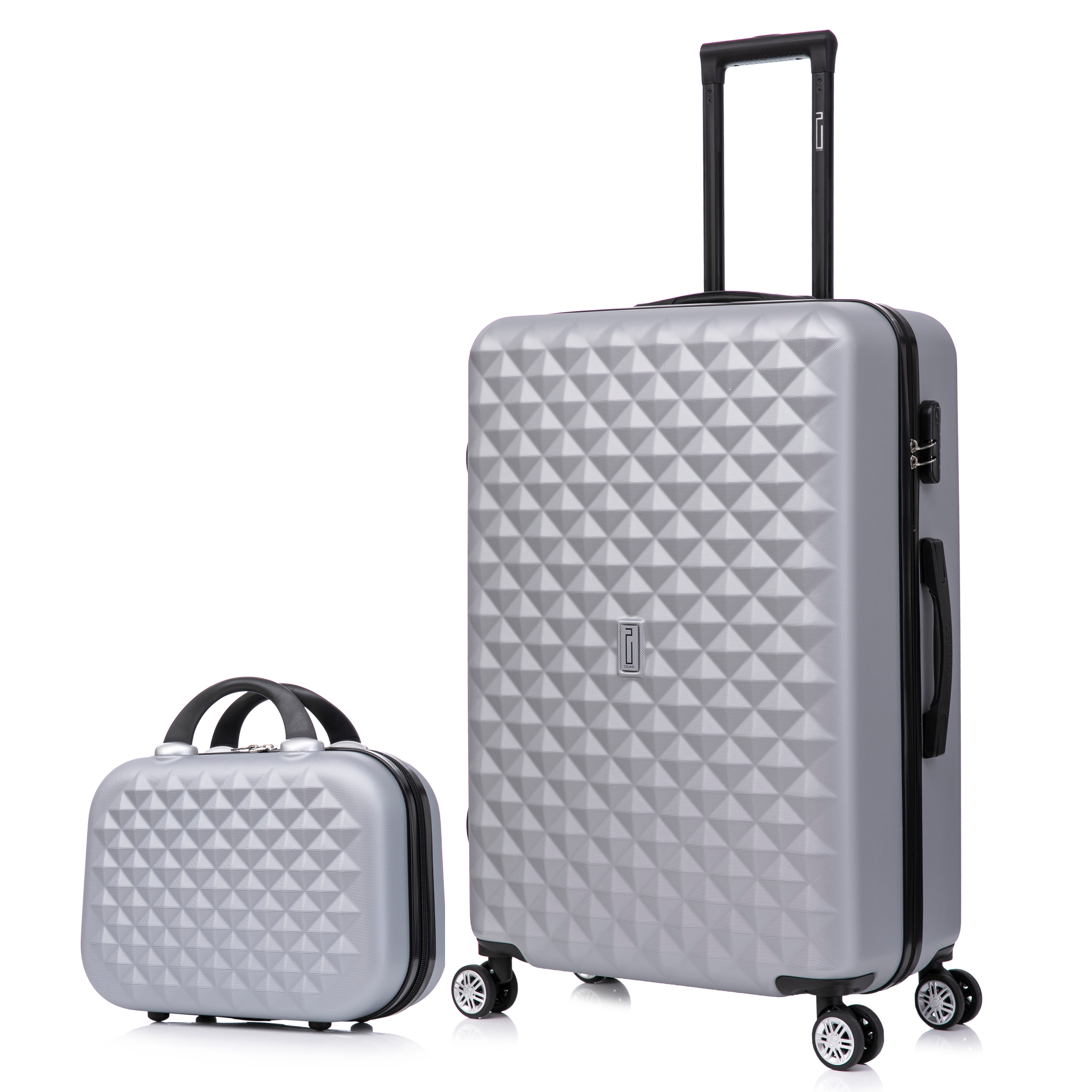 Valise Moyenne Urban | Valise Rigide | 65x40x25 | Argent