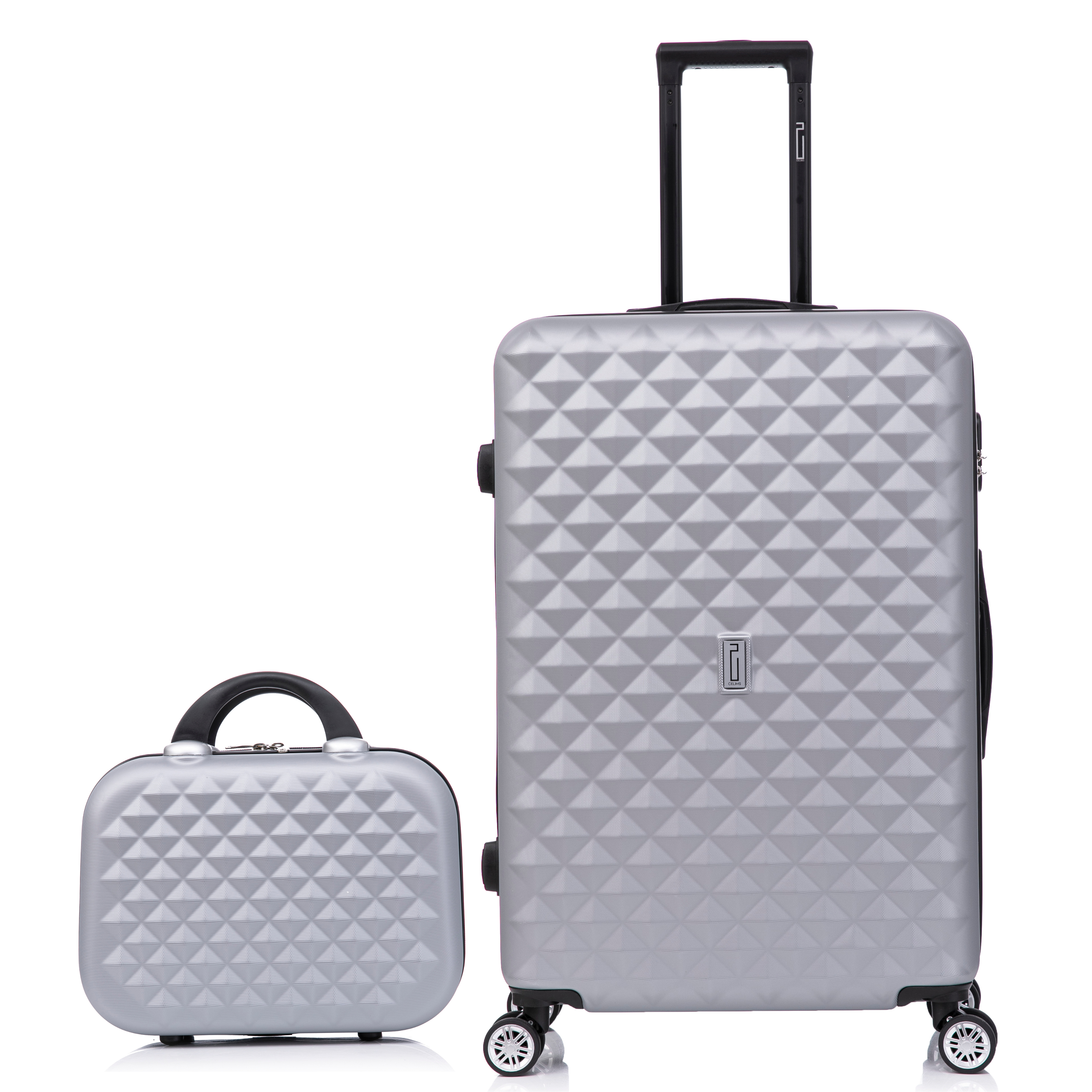 Valise Moyenne Urban | Valise Rigide | 65x40x25 | Argent
