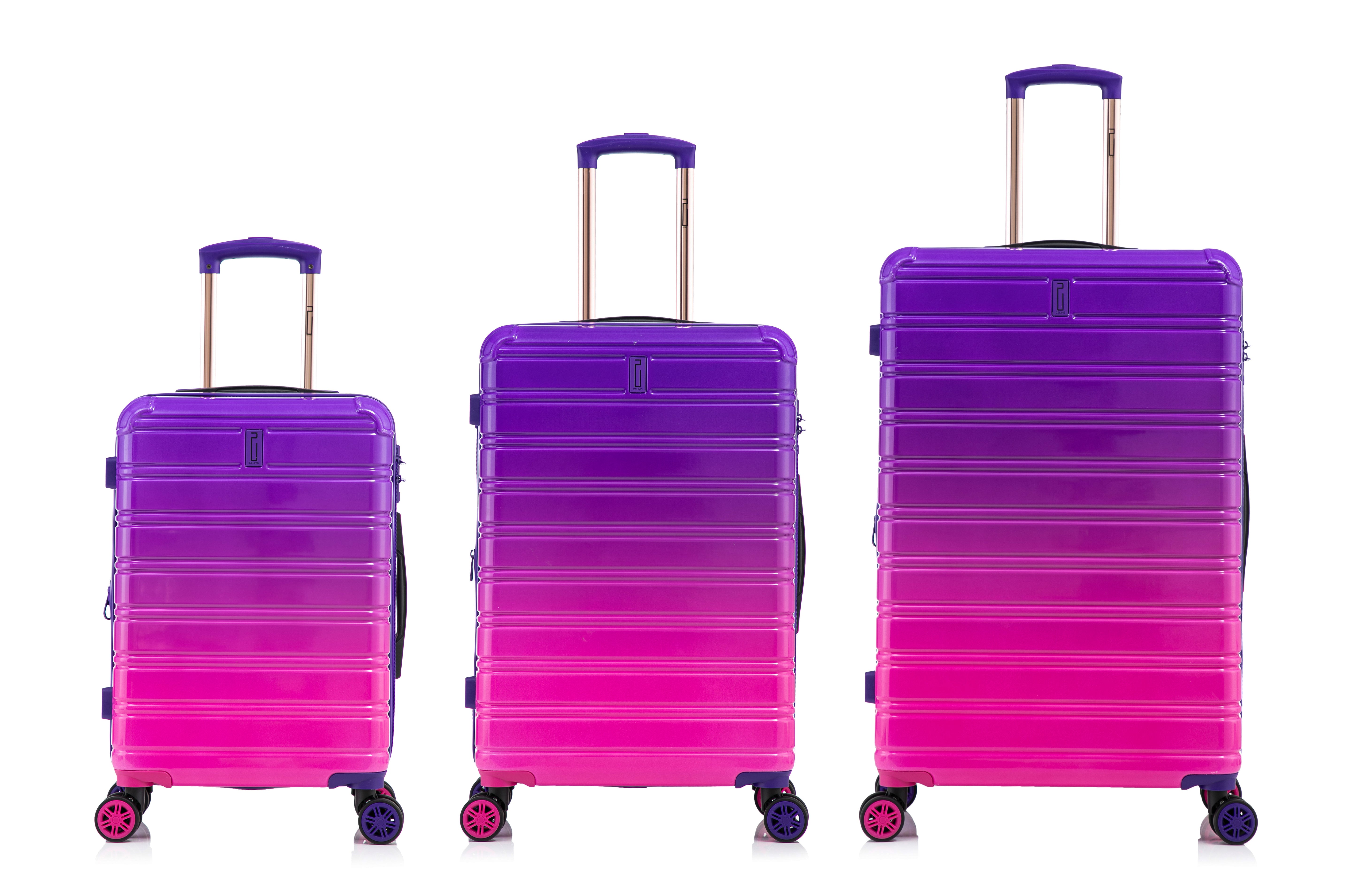 SET - Set 3 Valises - Polycarbonate (XL-75cm) (L-65cm) (S-55cm)