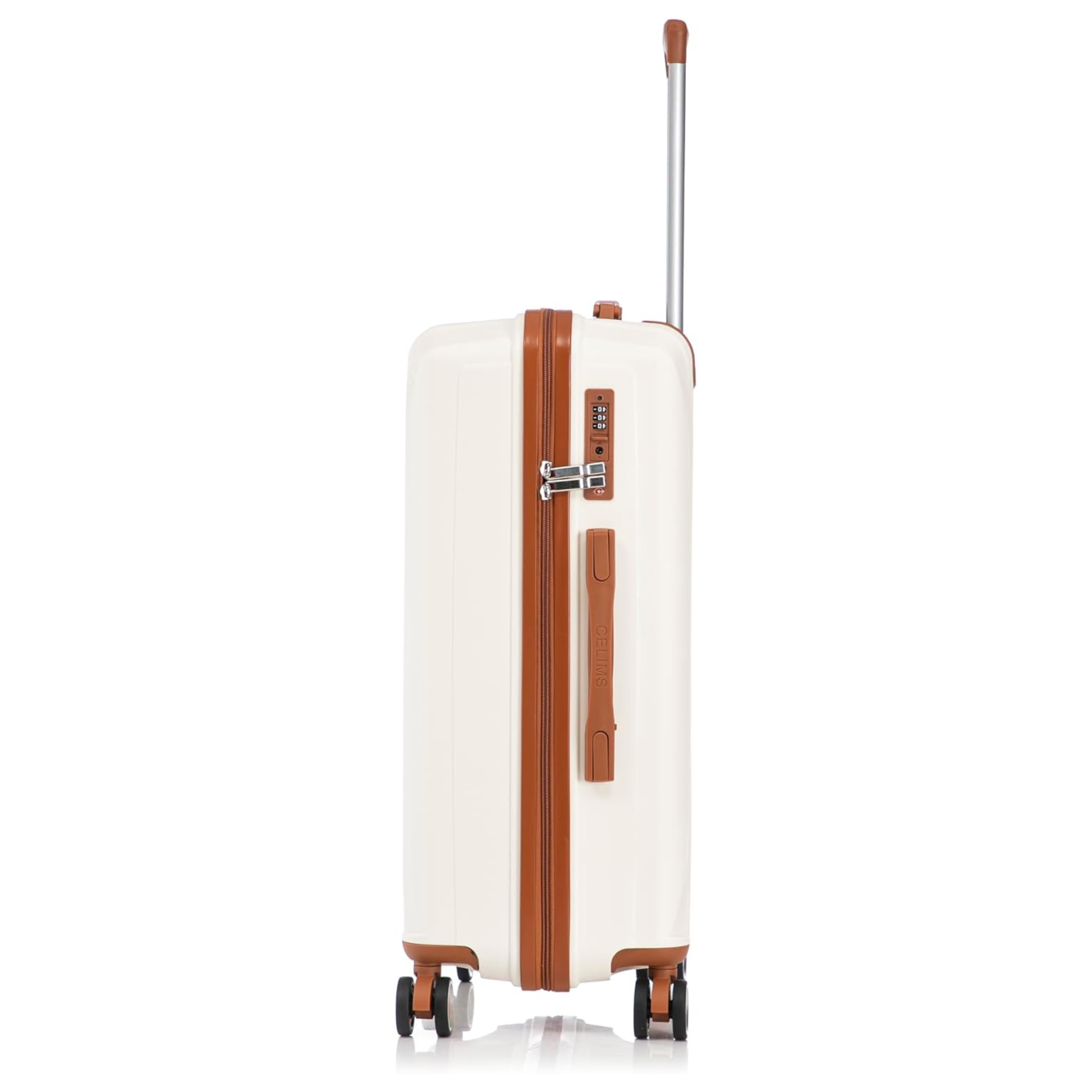 Valise Cabine Polypropylène | valise en polypropylène | 55x40x20 | Beige