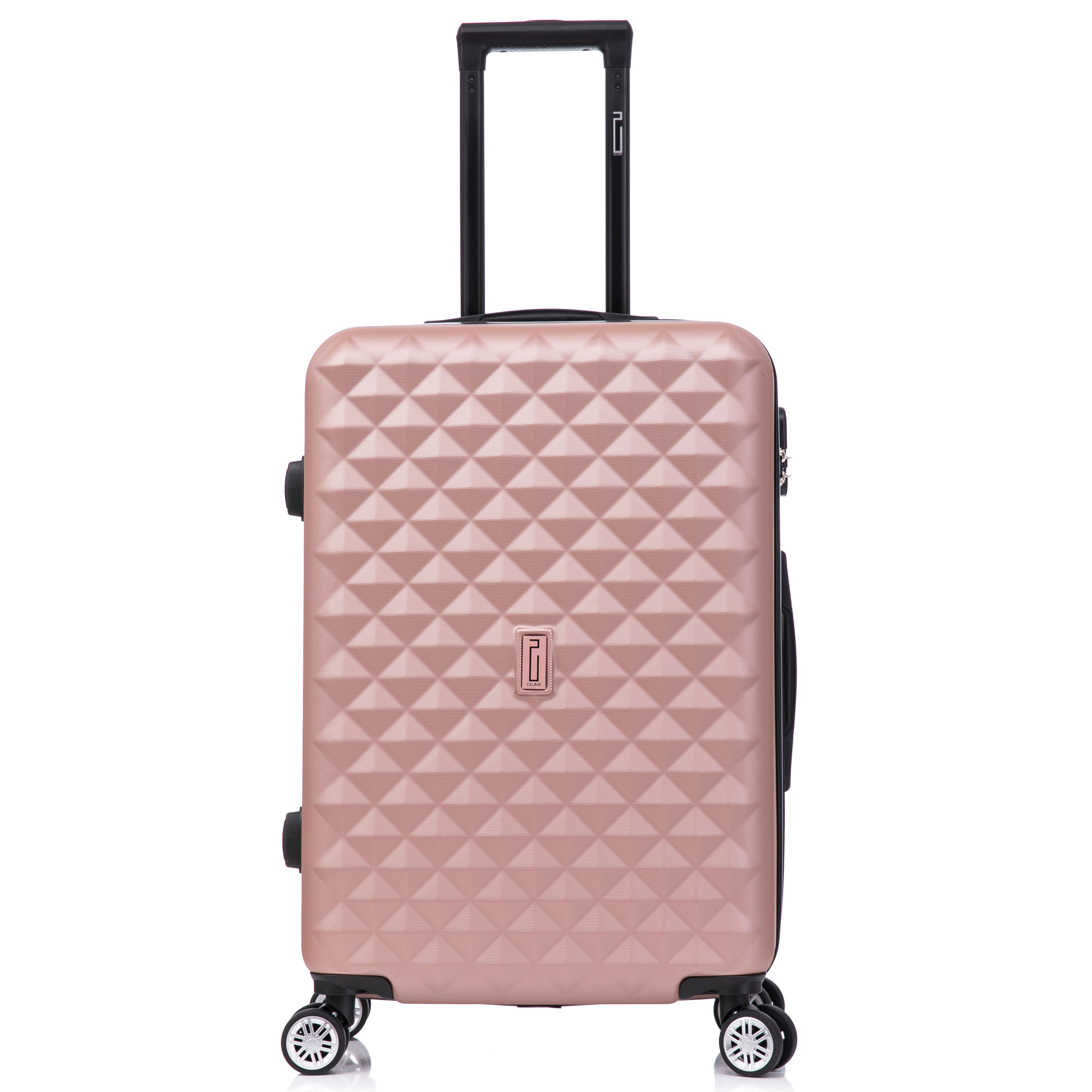 Set De Valise 3 pièces Urban | Valise Cabine | Valise Moyenne | Valise Grande – Rose-Gold
