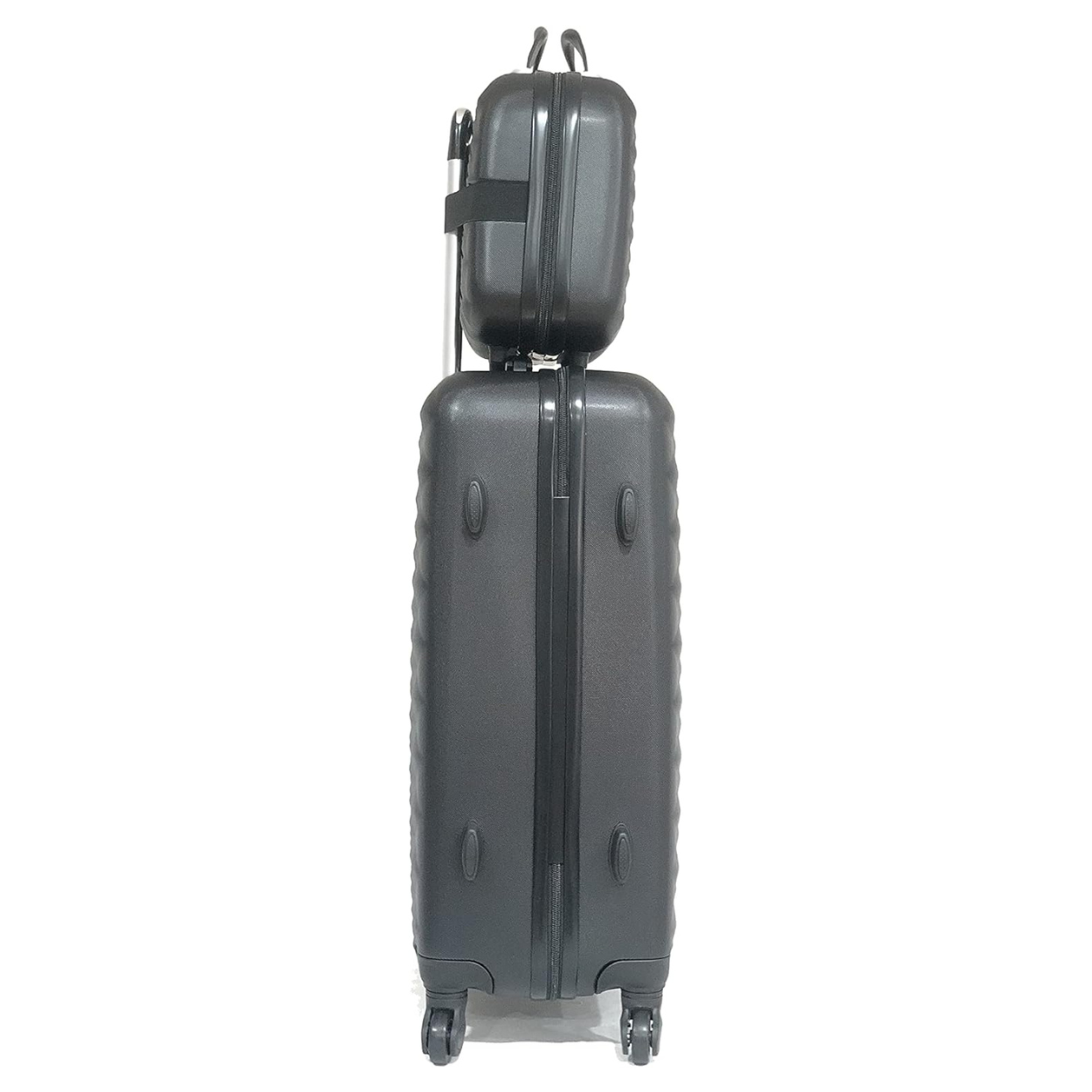 Valise Moyenne avec Vanity Urban | Valise Rigide | 65x40x25 | Noir - Celims France