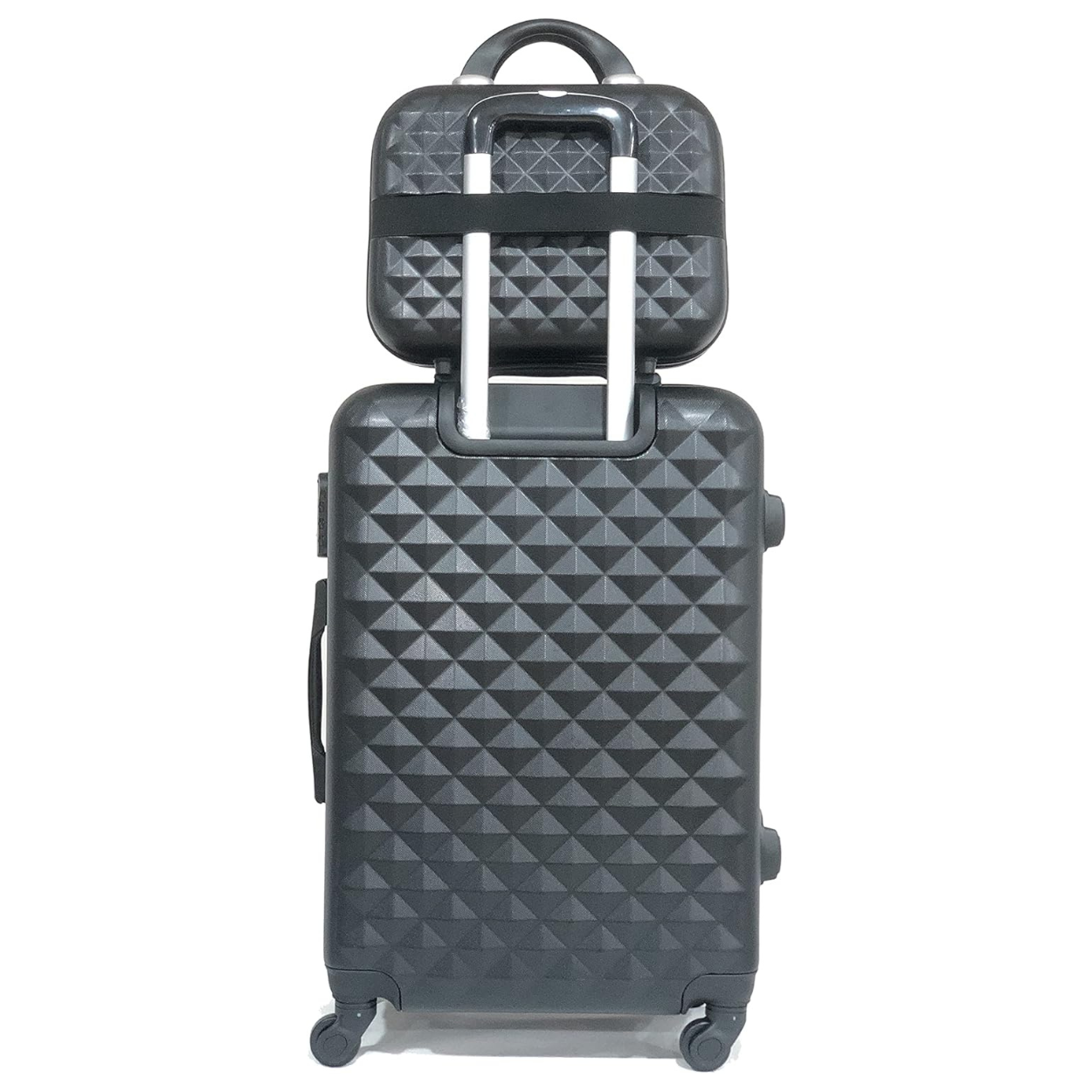 Valise Moyenne avec Vanity Urban | Valise Rigide | 65x40x25 | Noir - Celims France