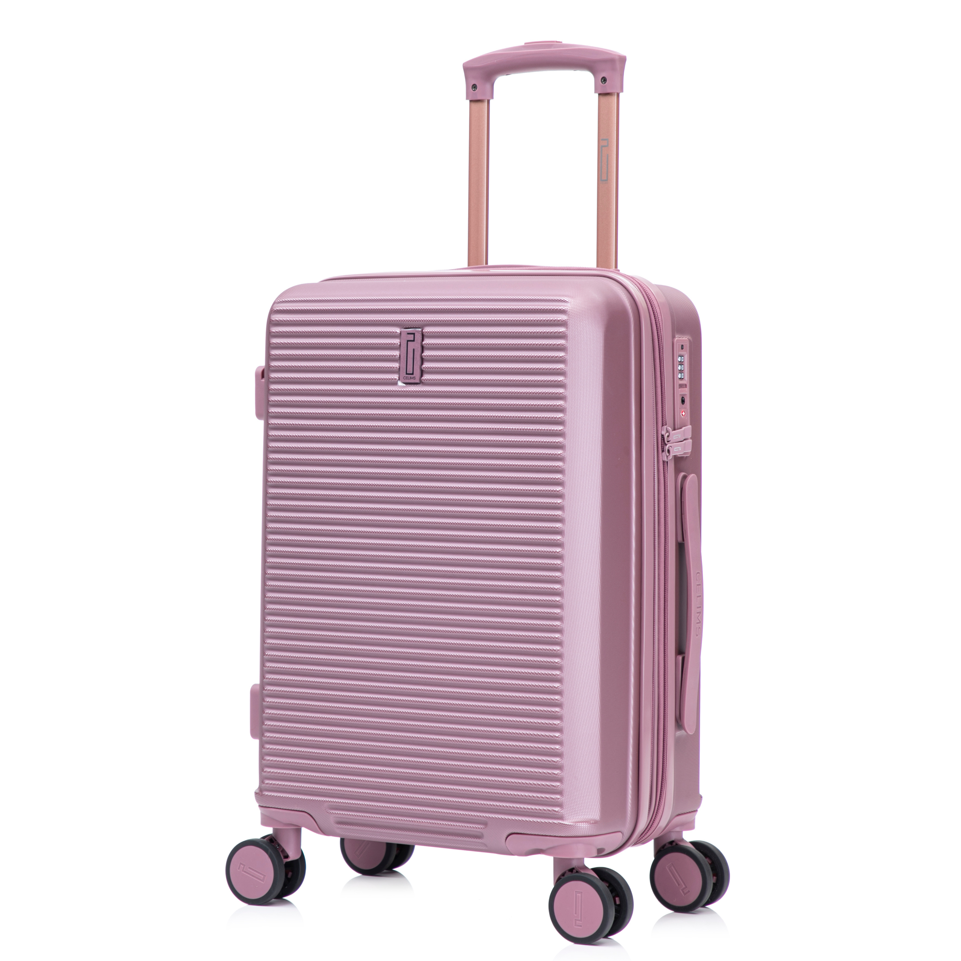 Valise Cabine 55 cm ABS – Linea Premium - Extensible & Serrure TSA