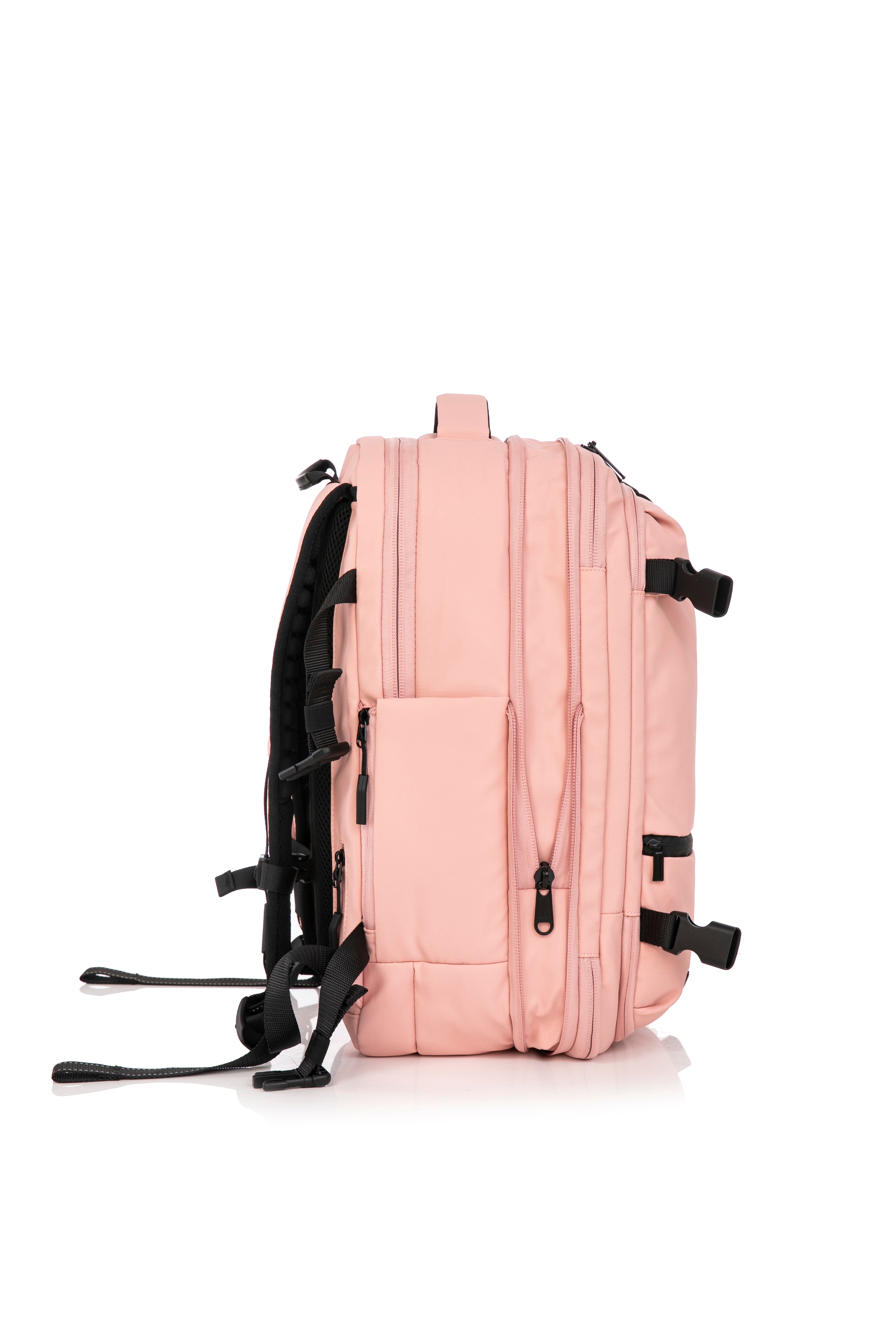 Vacuum compressible backpack – With or without pump