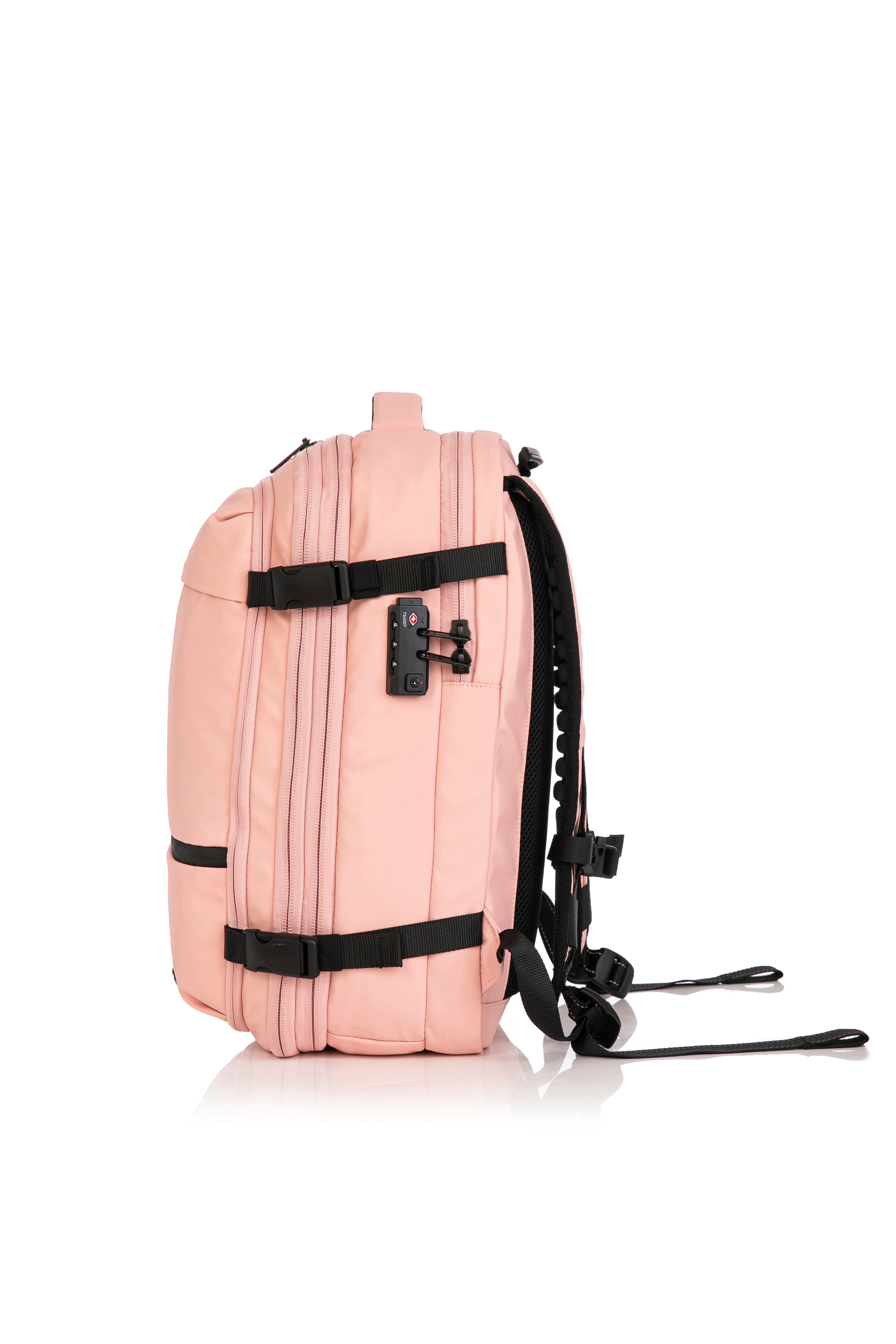 Vacuum compressible backpack – With or without pump