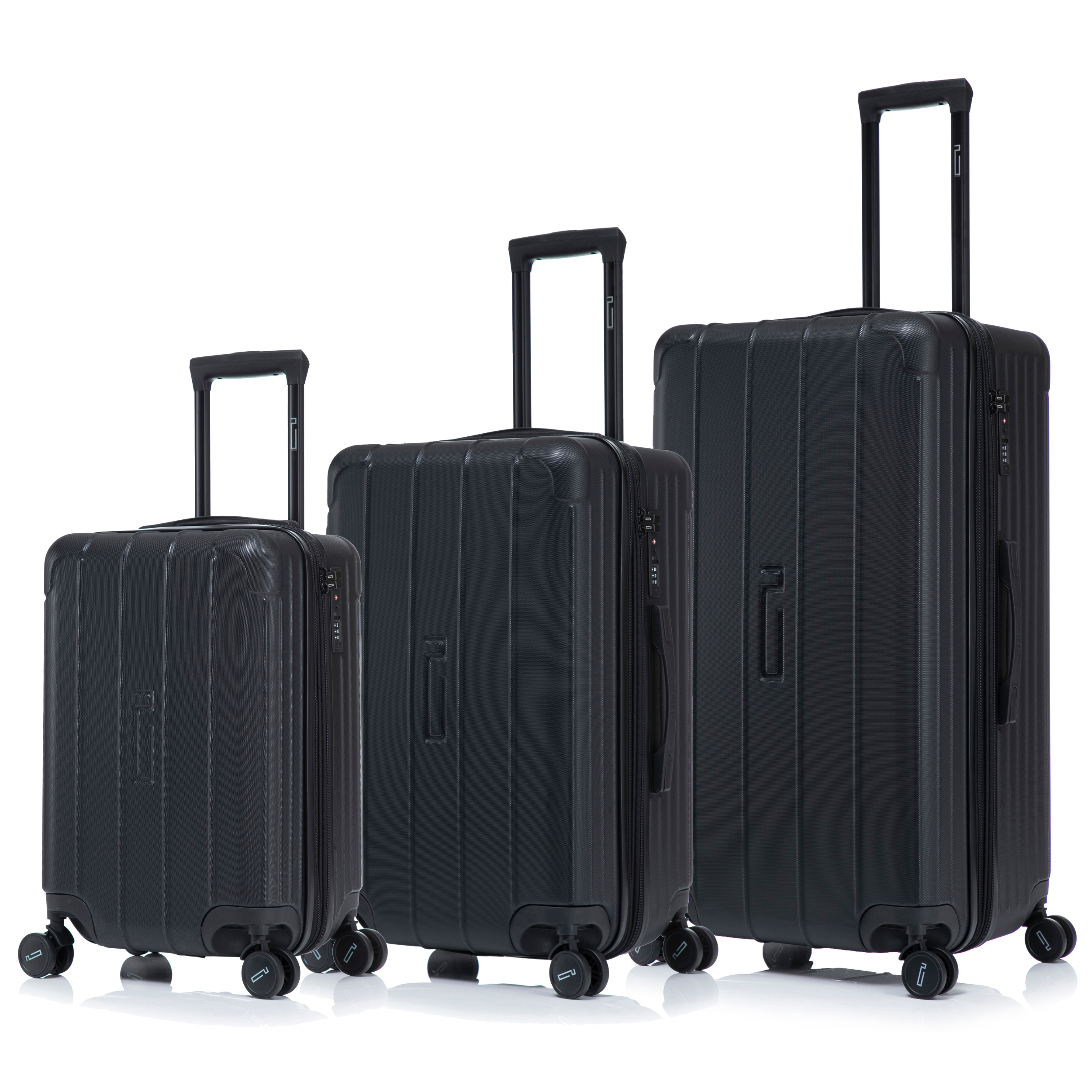 Set de 3 valises Trunk rigides – Cabine & Soute – TSA