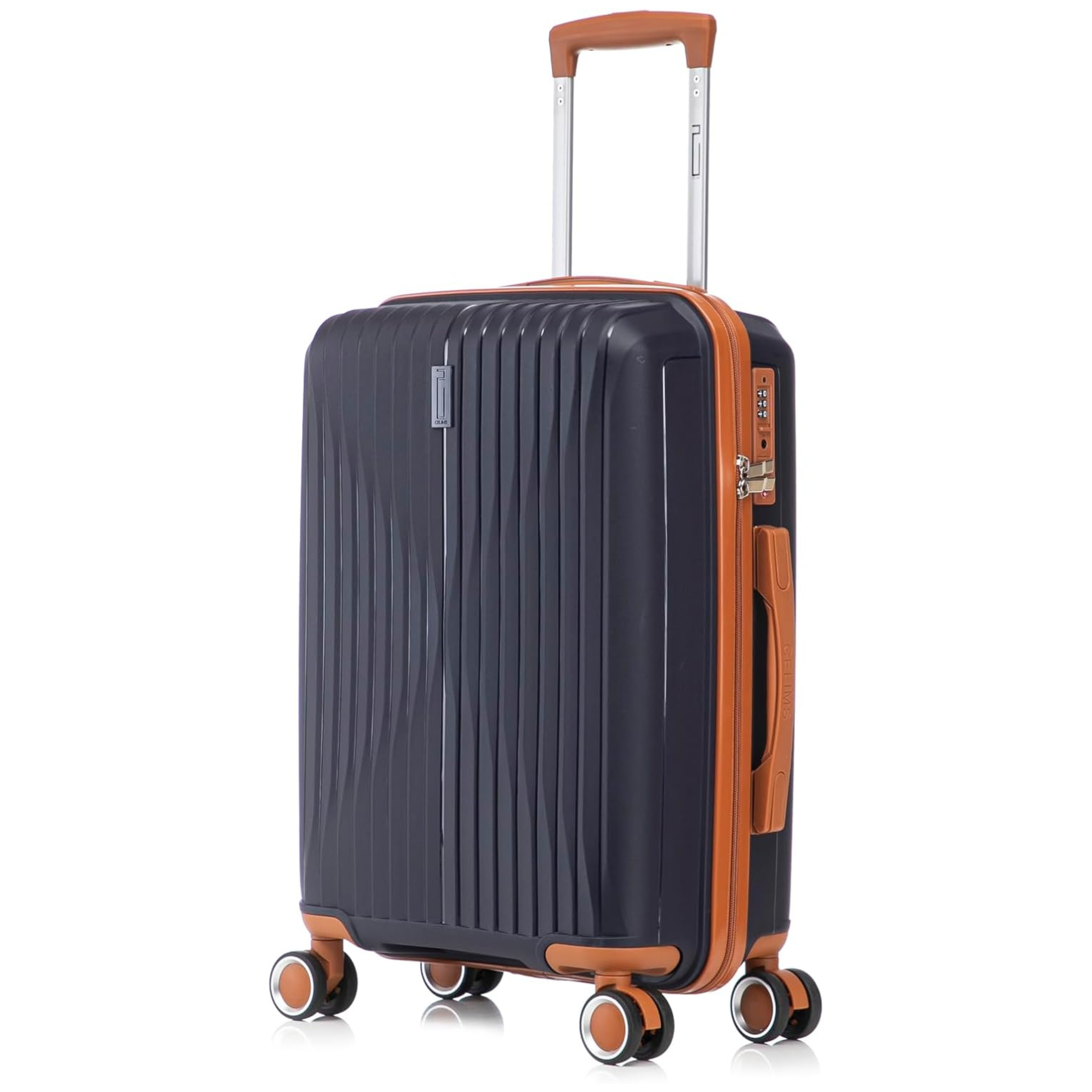 Valise Cabine Polypropylène | valise en polypropylène | 55x40x20 | Bleu Minuit