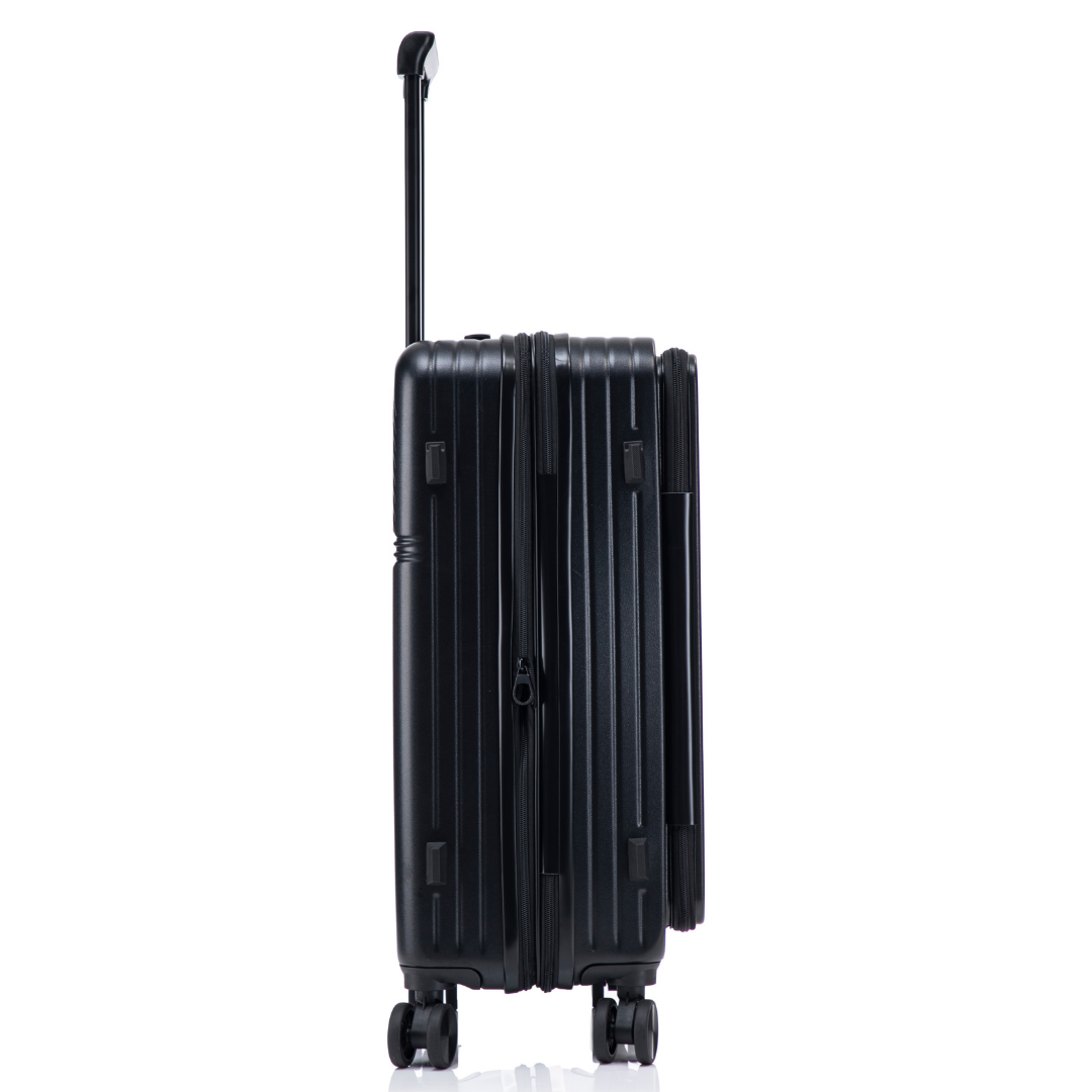 Valise Soute L (65 cm) ABS – Front Opening - Extensible & Serrure TSA