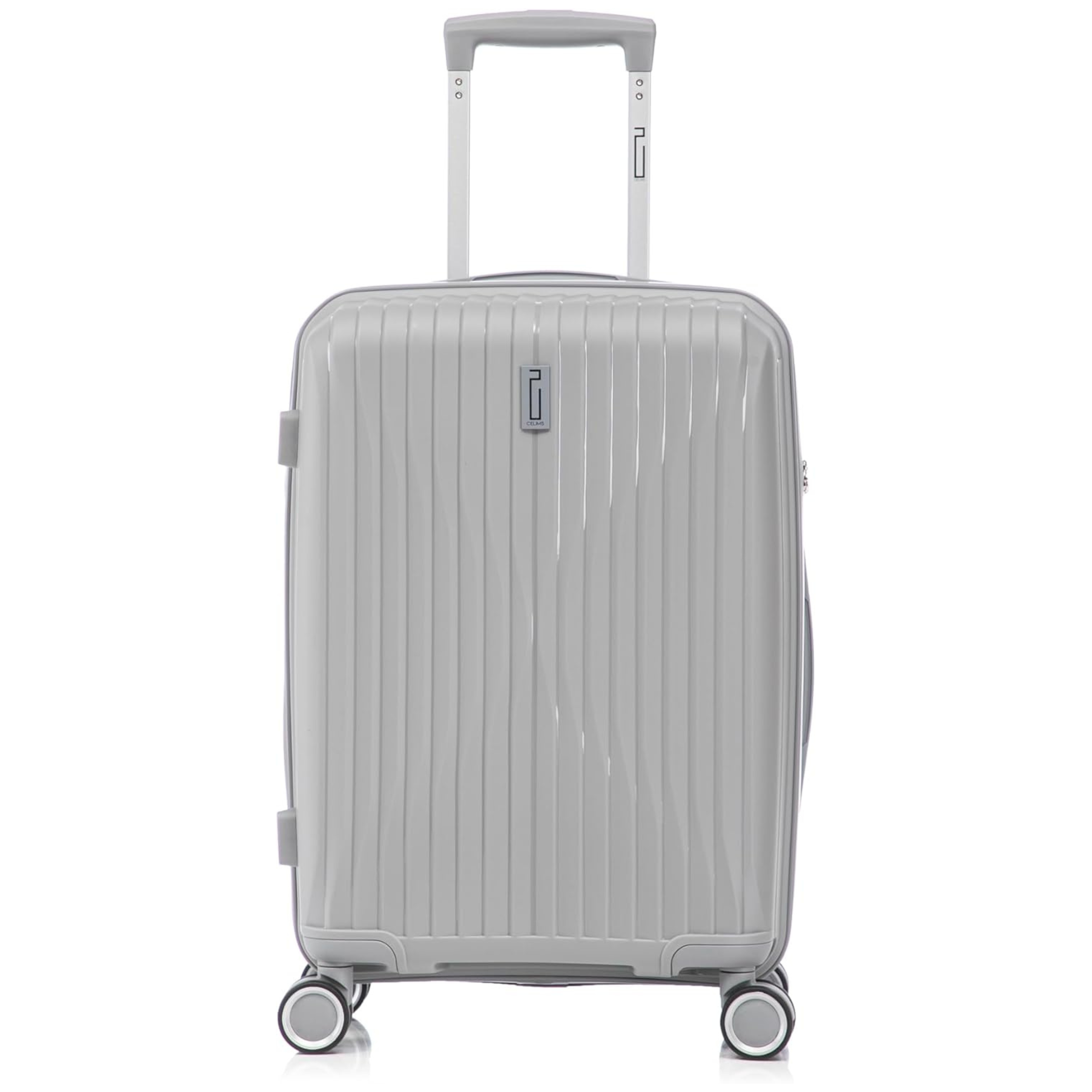 Valise Cabine Polypropylène | valise en polypropylène | 55x40x20 | Gris