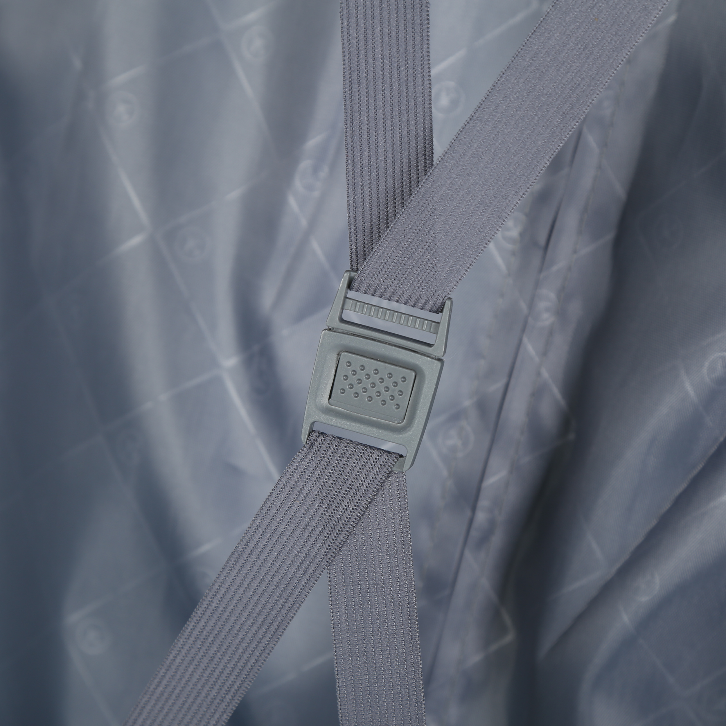 Set 3 Valises – Polypropylène (XL-75cm) (L-65cm) (S-55cm) – Gris