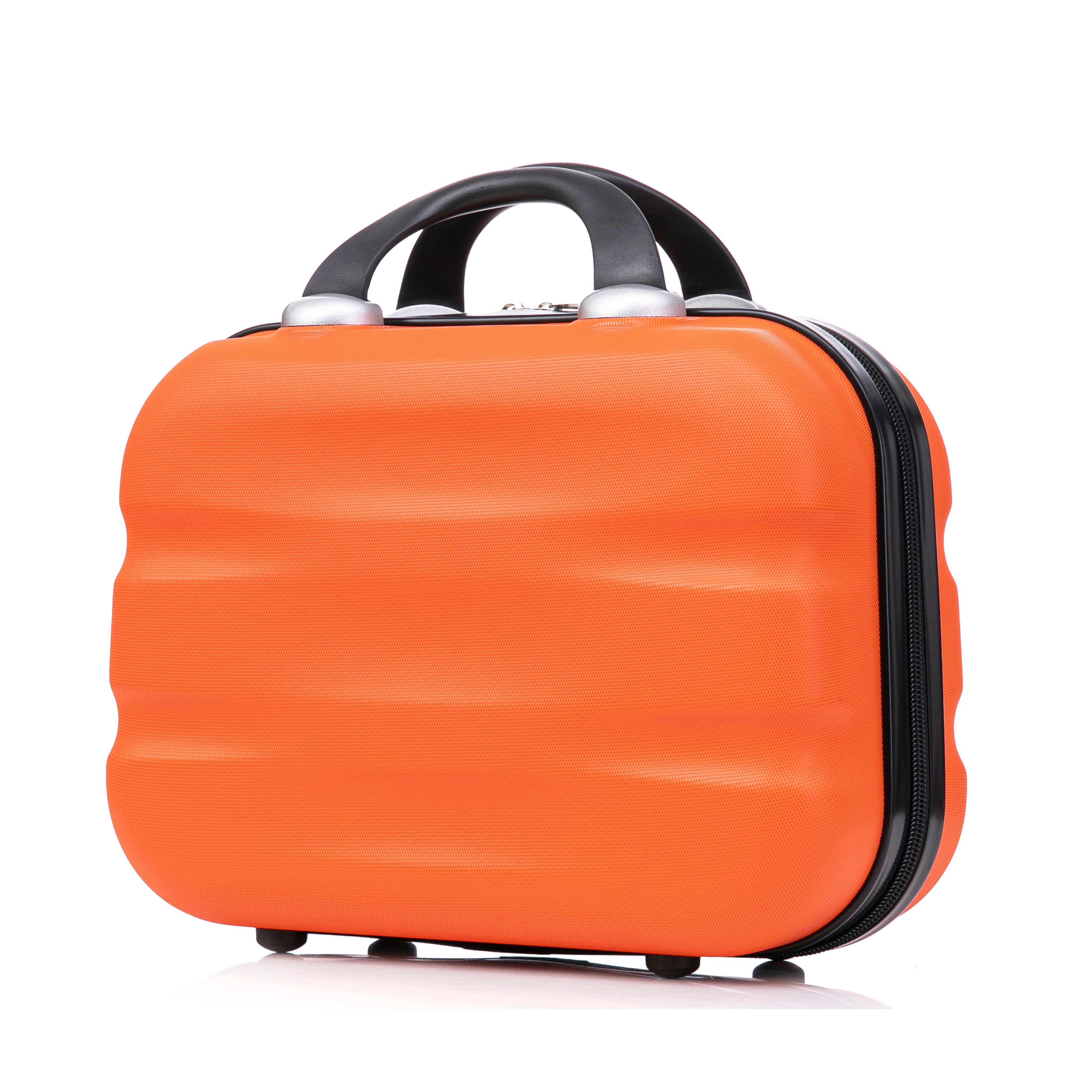 Set valises 5 pièces AeroWave – cabine, moyenne, grande + 2 vanity - Vert
