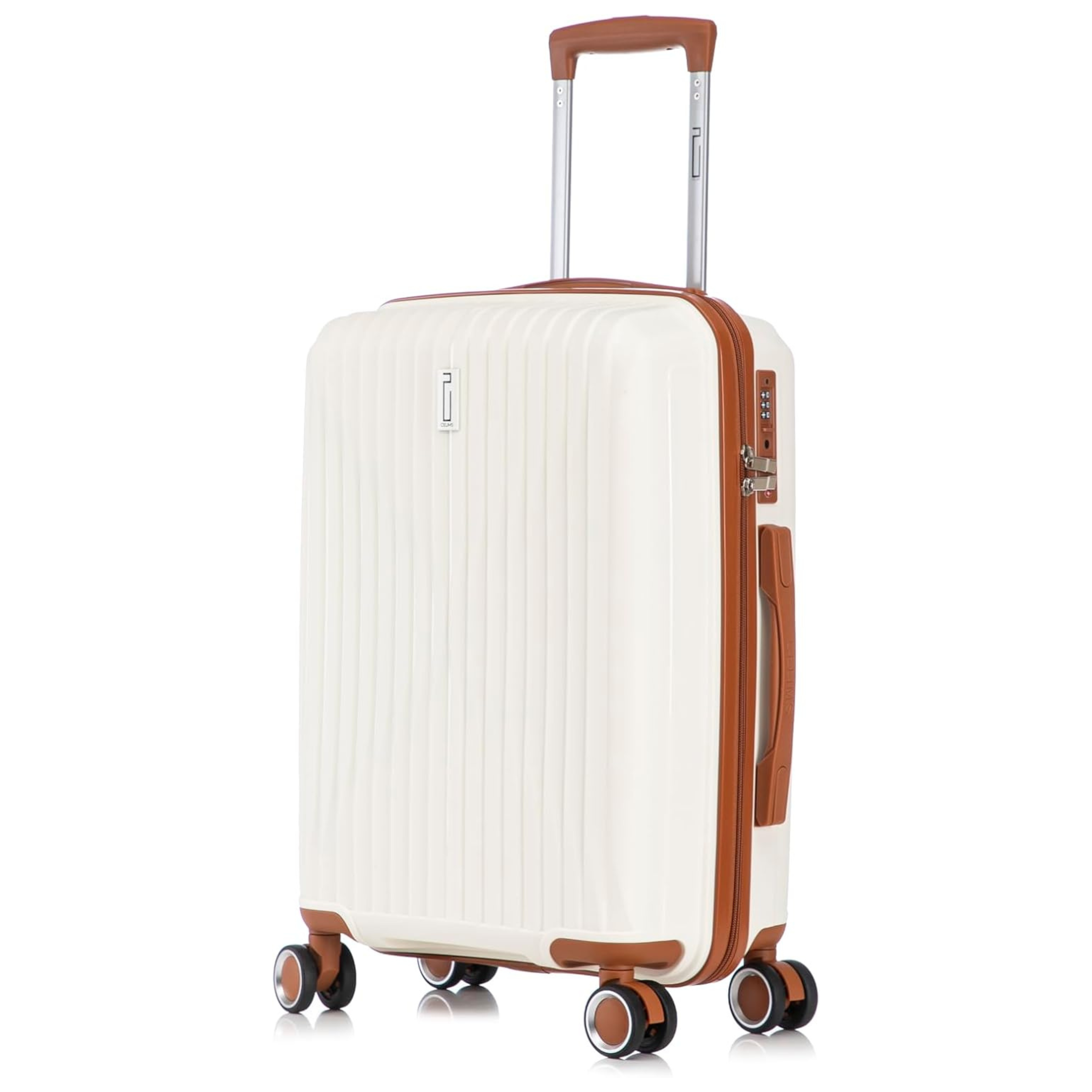 Valise Cabine Polypropylène | valise en polypropylène | 55x40x20 | Beige