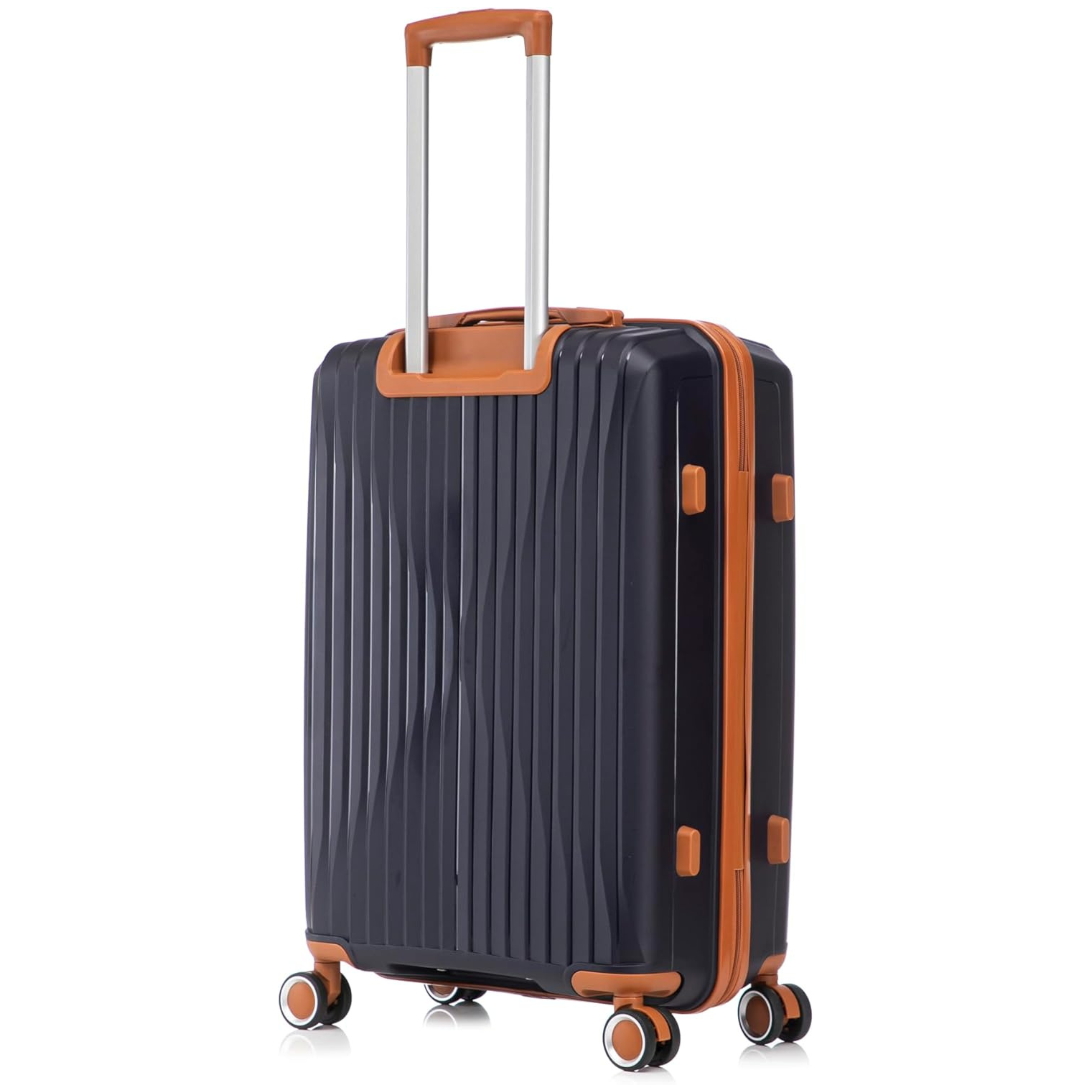 Valise Grande Taille En Polypropylène | Valise Soute 23 kg | 75x45x28 | Bleu Minuit