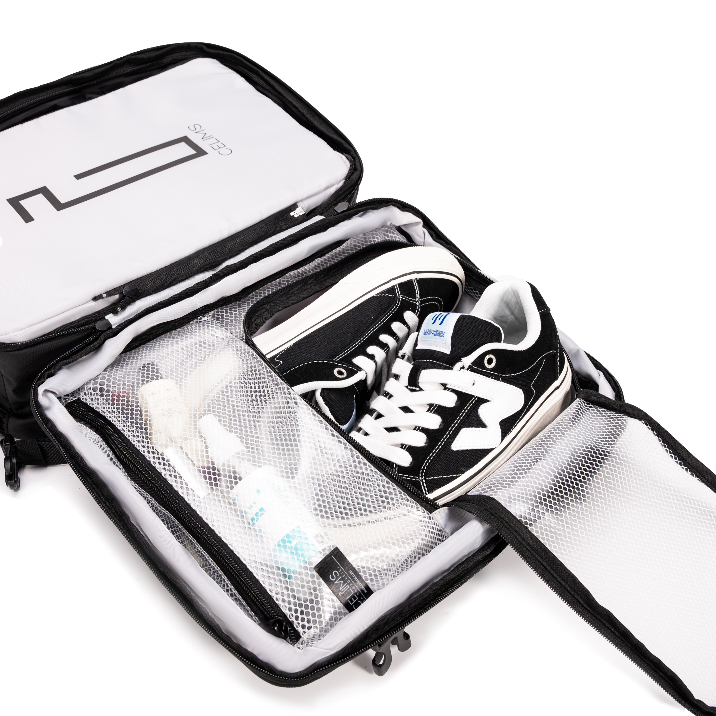 AirPlus – Sac à dos Sous Vide 40x30x20 CELIMS - Bagage à Main - Imperméable - Compartiment Ordinateur Amovible