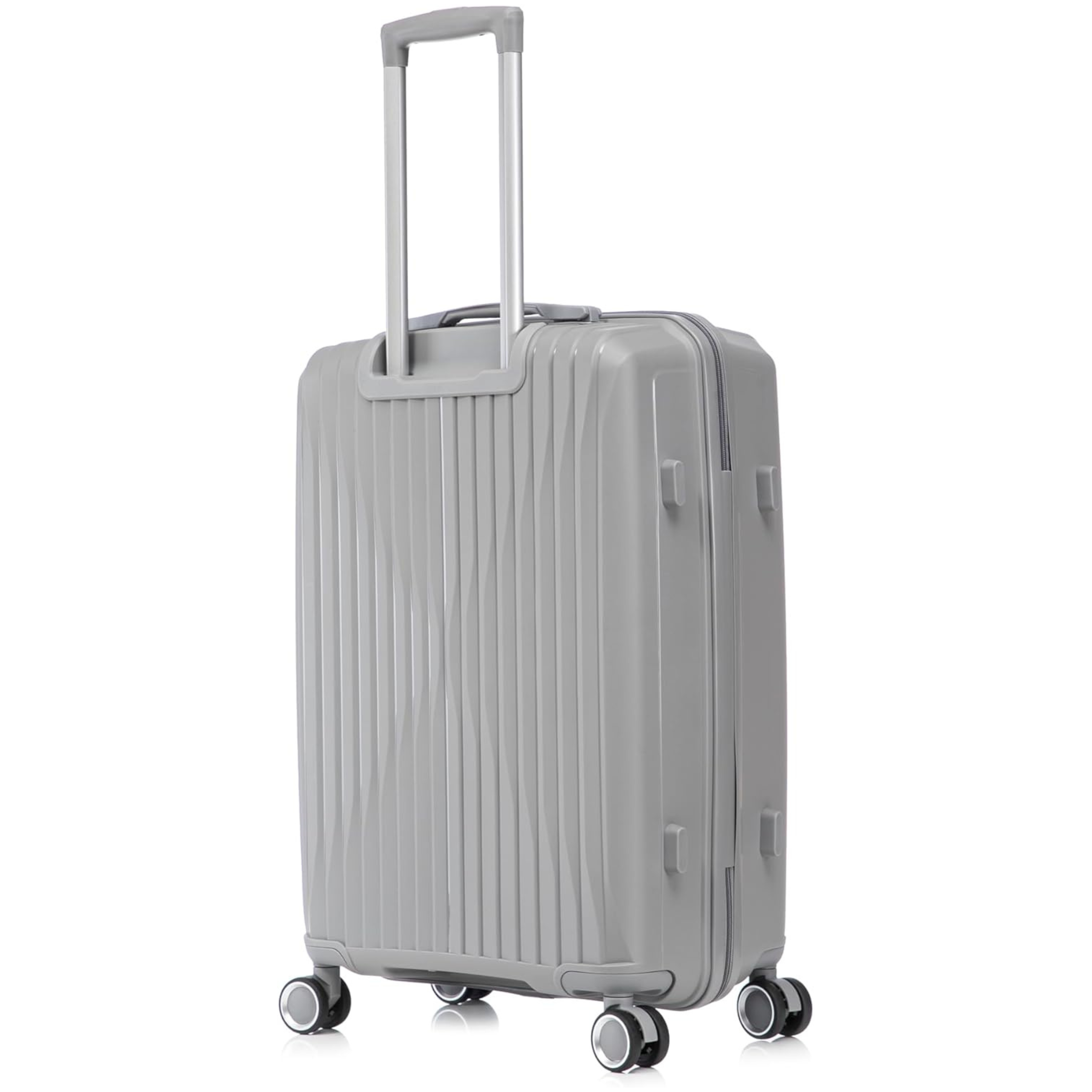 Valise Moyenne En Polypropylène | Valise 20 kg | 65x40x25 | Gris