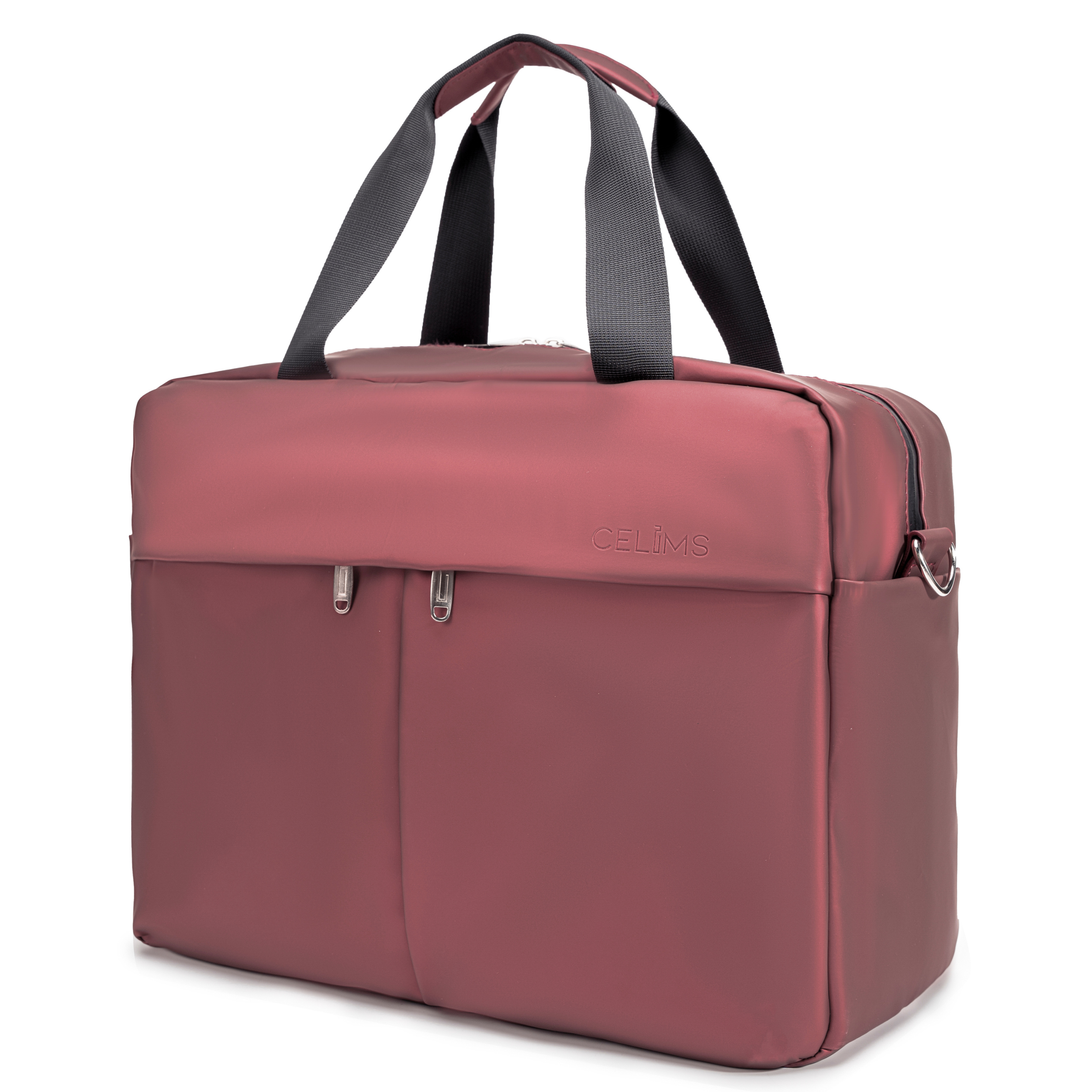 Sac 24H CELIMS 40x30x20 – Bagage Cabine – Ordinateur 15,6” – Imperméable – Cuir Vegan