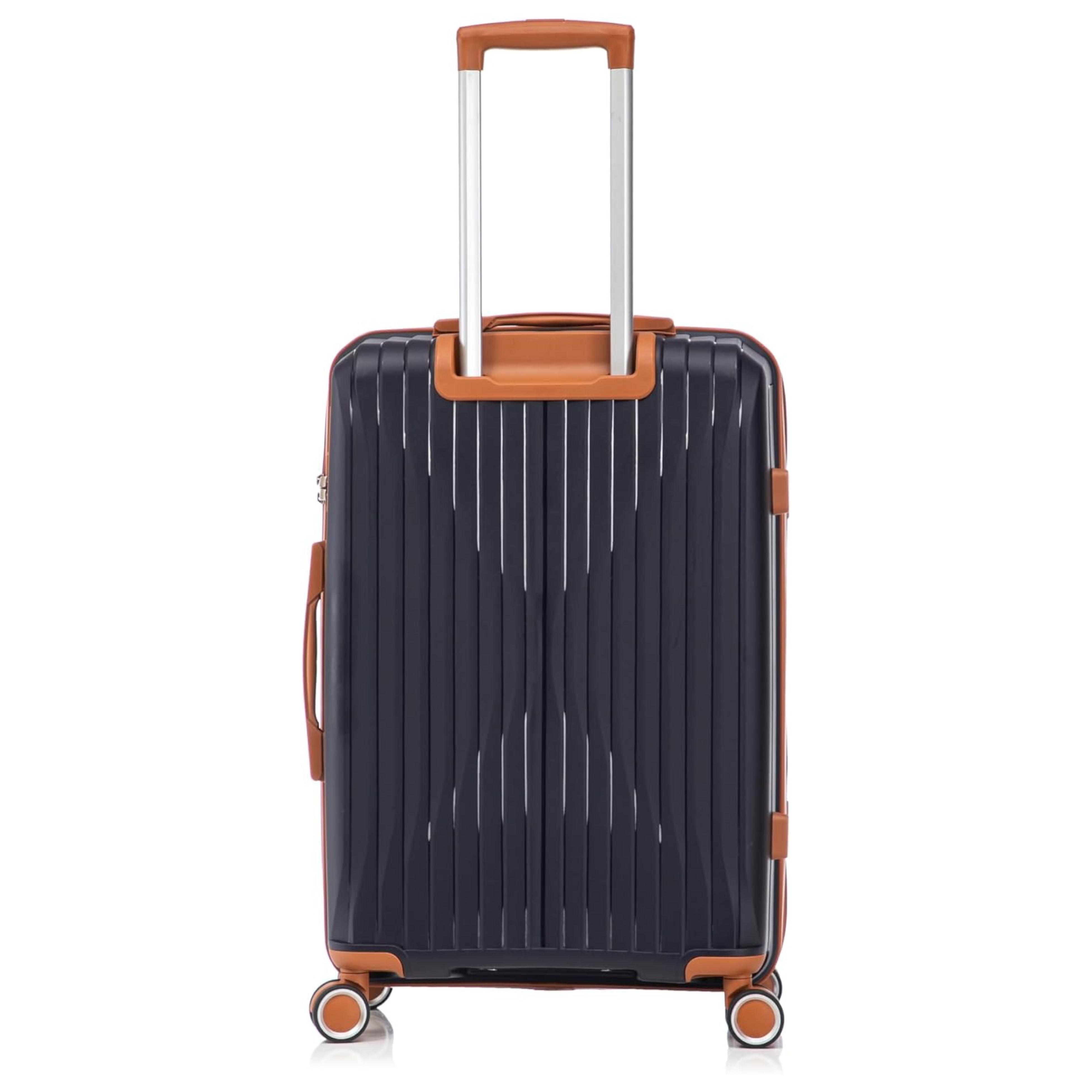 Set Valise 3 pièces En Polypropylène | Valise Cabine | Valise Moyenne | Valise Grande – Bleu Minuit