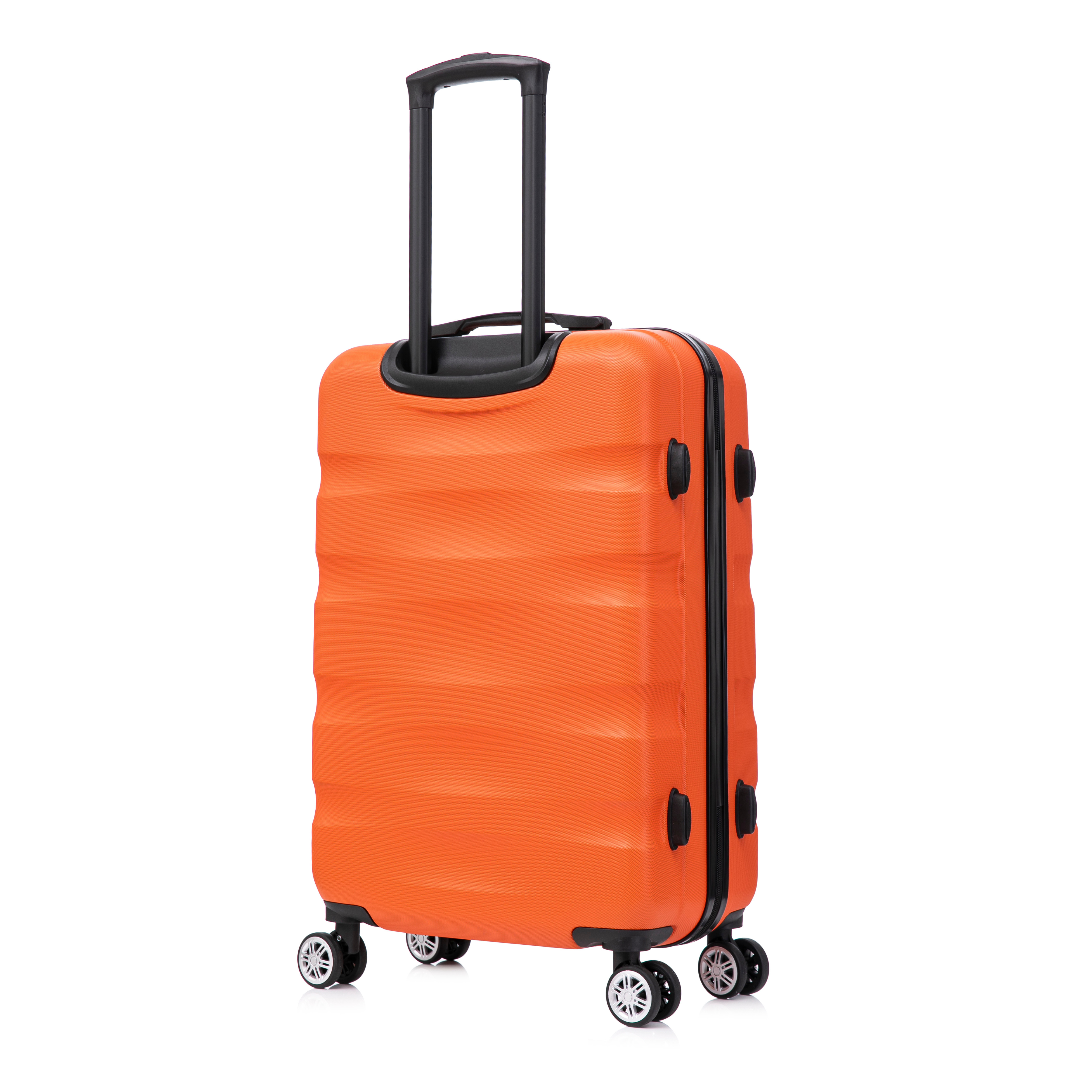 Set valises 5 pièces AeroWave – cabine, moyenne, grande + 2 vanity - Vert