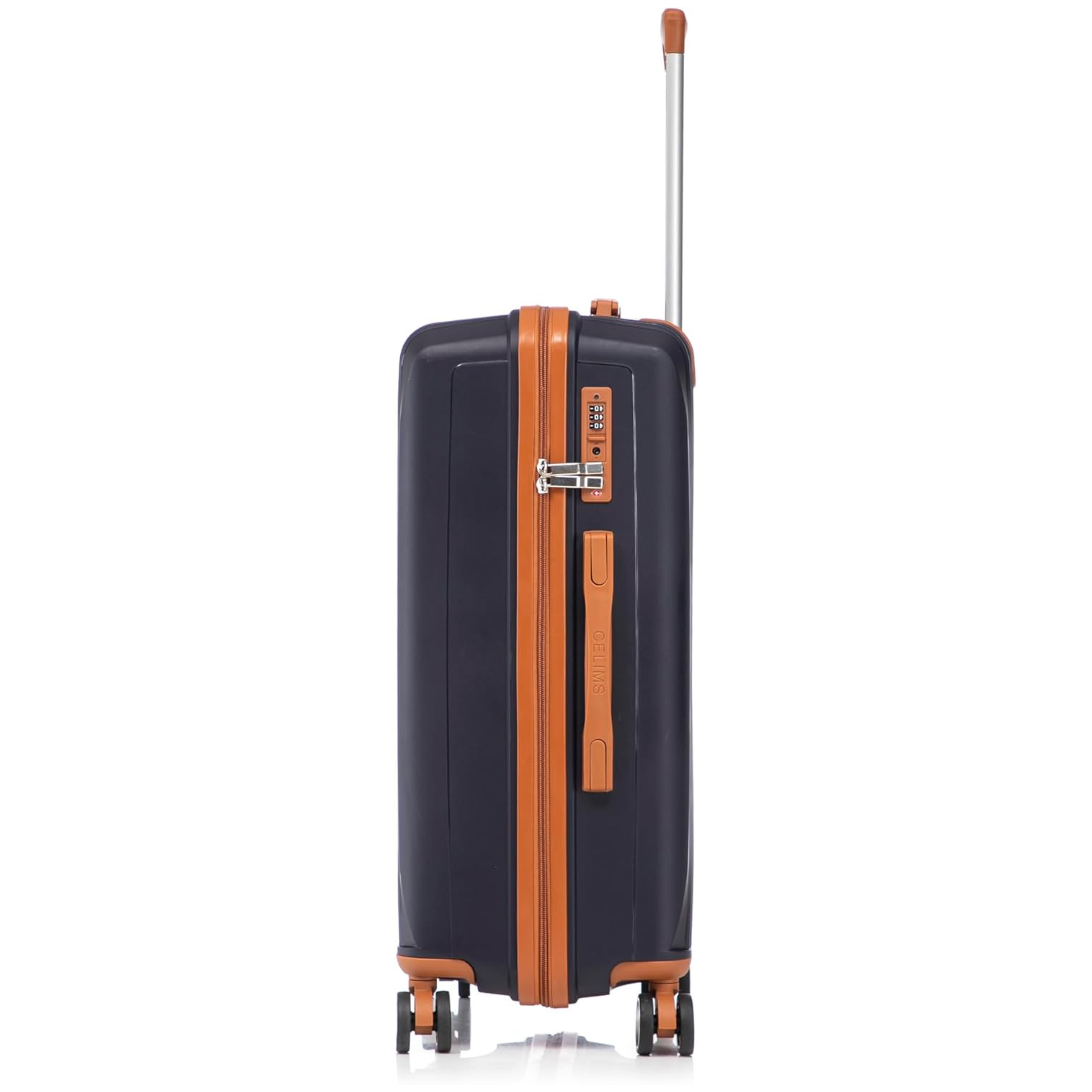 Valise Grande Taille En Polypropylène | Valise Soute 23 kg | 75x45x28 | Bleu Minuit