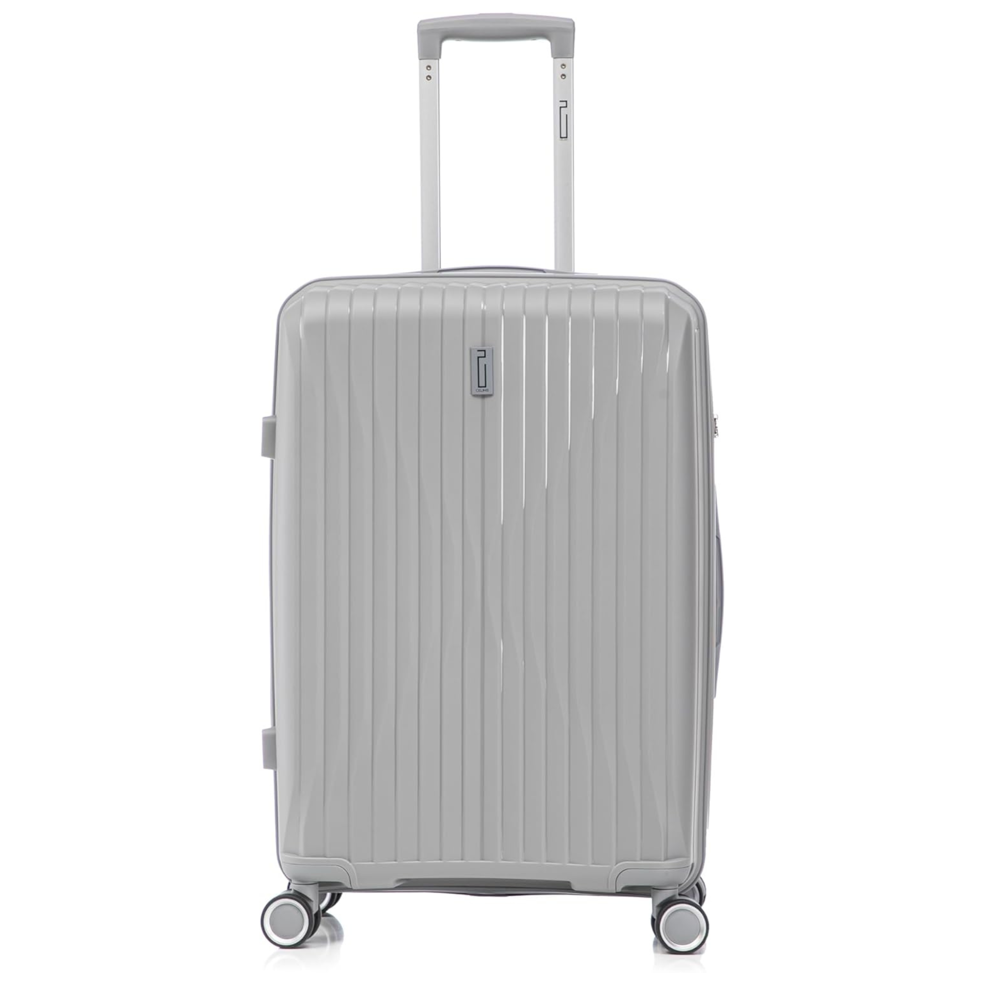 Valise Moyenne En Polypropylène | Valise 20 kg | 65x40x25 | Gris