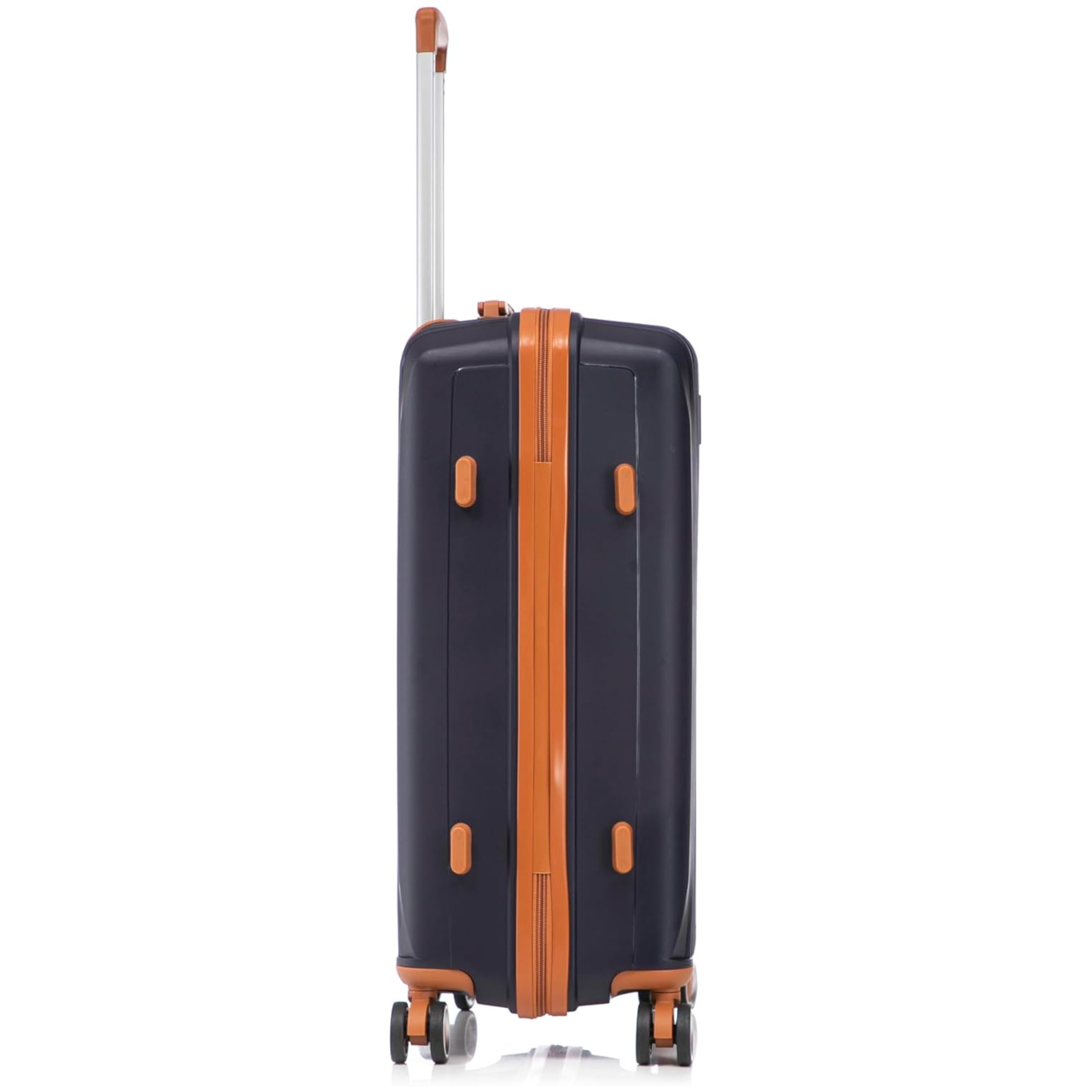 Set Valise 3 pièces En Polypropylène | Valise Cabine | Valise Moyenne | Valise Grande – Bleu Minuit