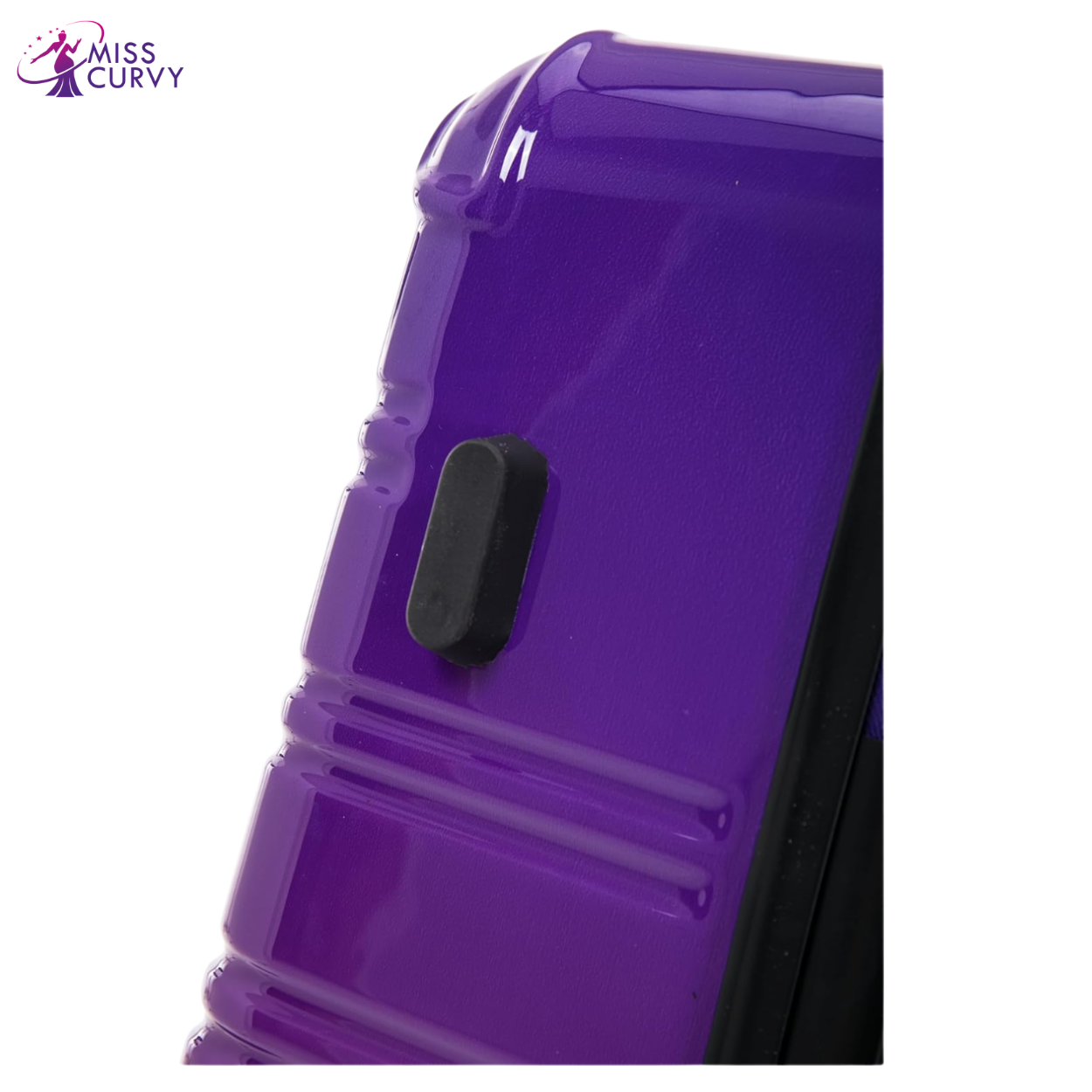3-piece Polycarbonate suitcase set | Cabin suitcase | Medium suitcase | Large suitcase - Violet gradient