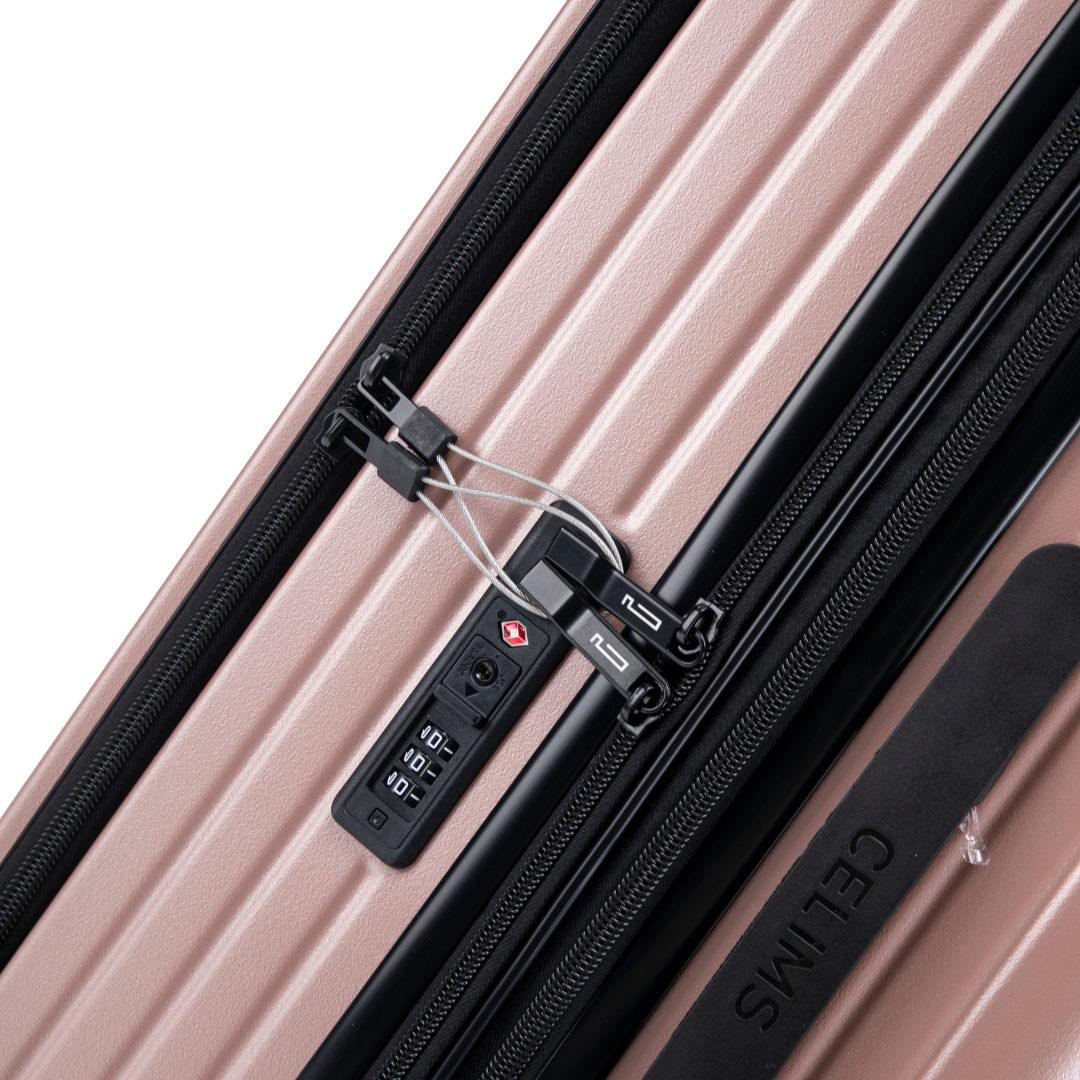 Valise Soute L (65 cm) ABS – Front Opening - Extensible & Serrure TSA