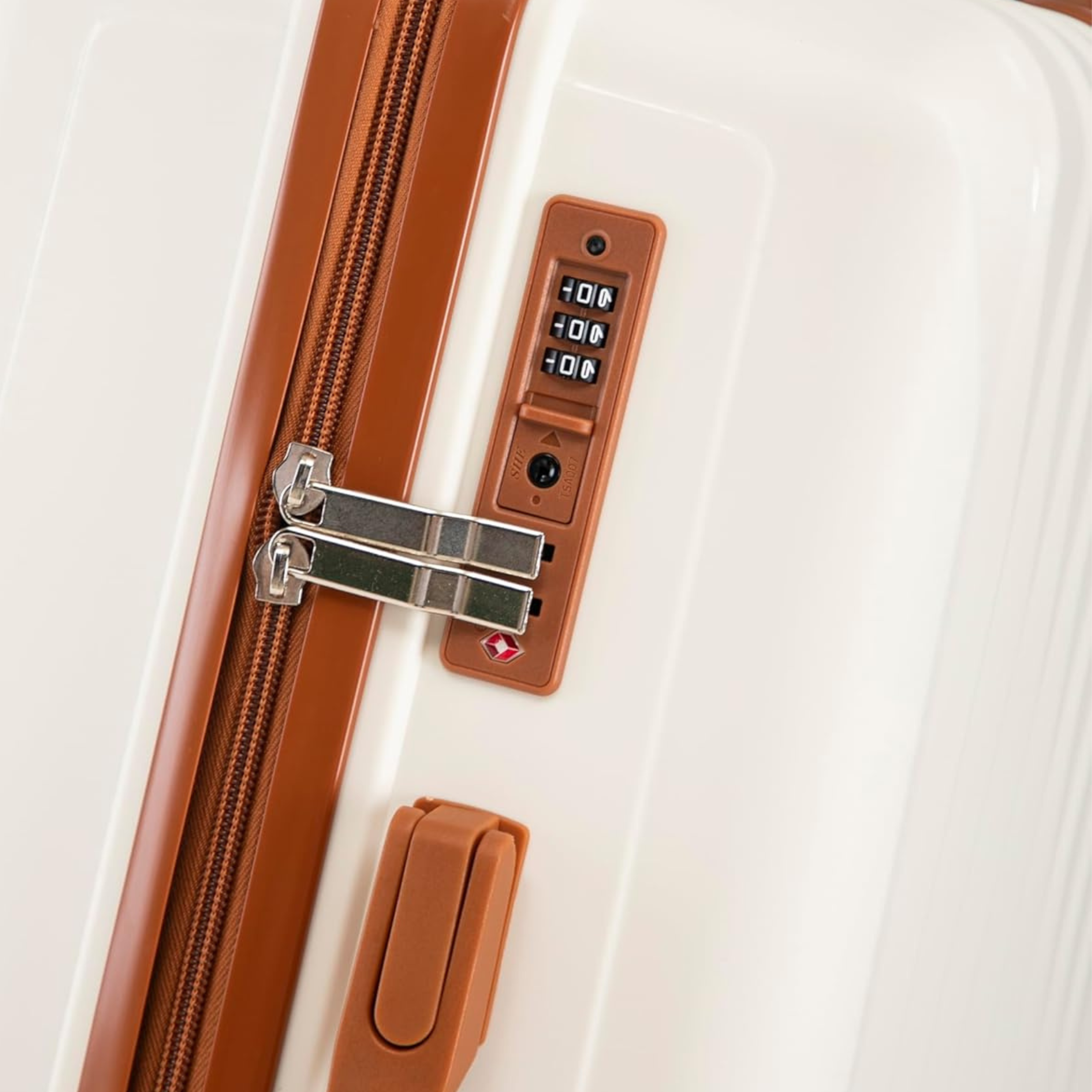 Valise Cabine Polypropylène | valise en polypropylène | 55x40x20 | Beige