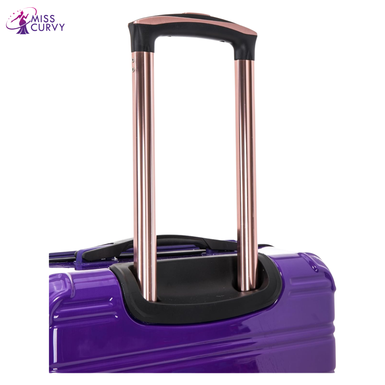 25” Medium Suitcase Polycarbonate | 20 kg Suitcase | Purple Gradient
