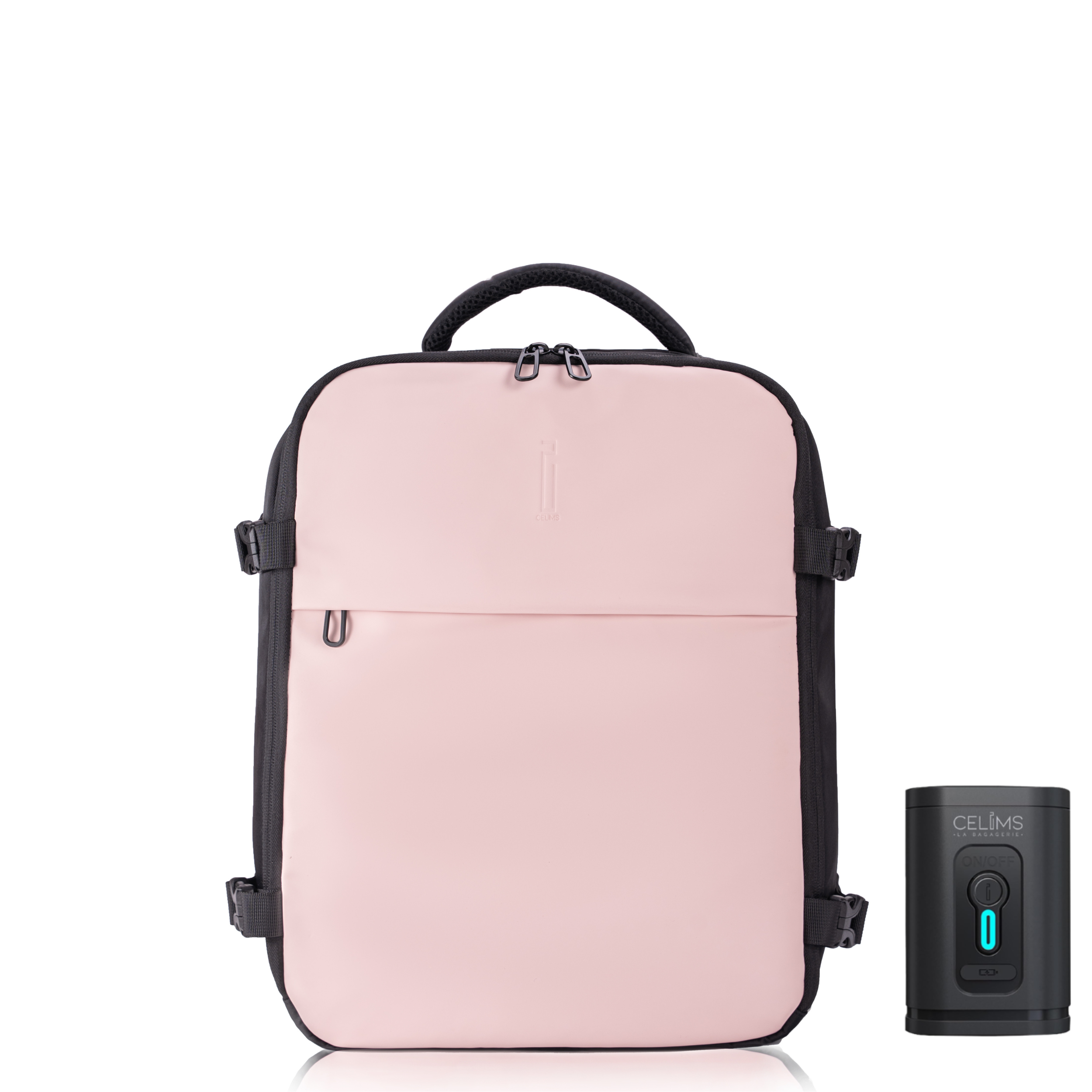 Sac à dos 40x30x20 CELIMS - Bagage à Main - Imperméable - Beige