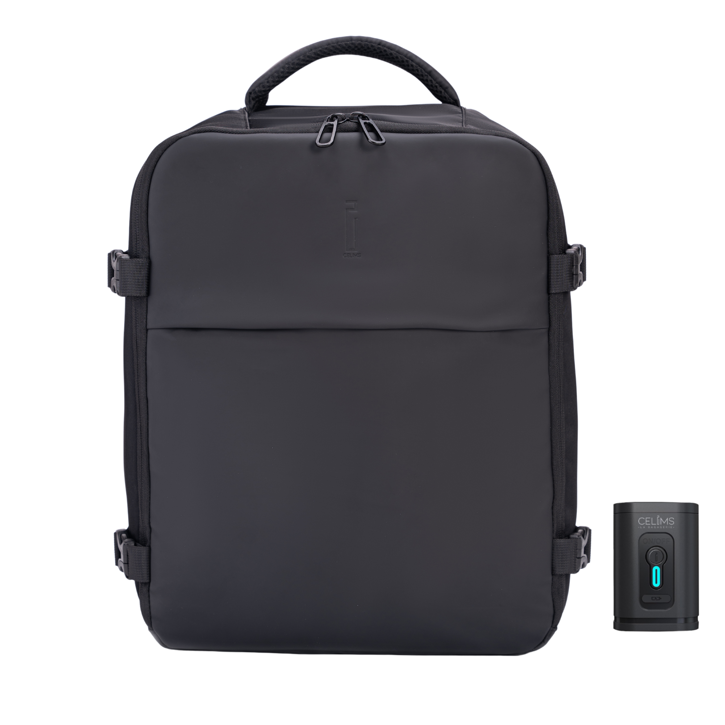 Sac à dos 40x30x20 CELIMS - Bagage à Main - Imperméable - Beige