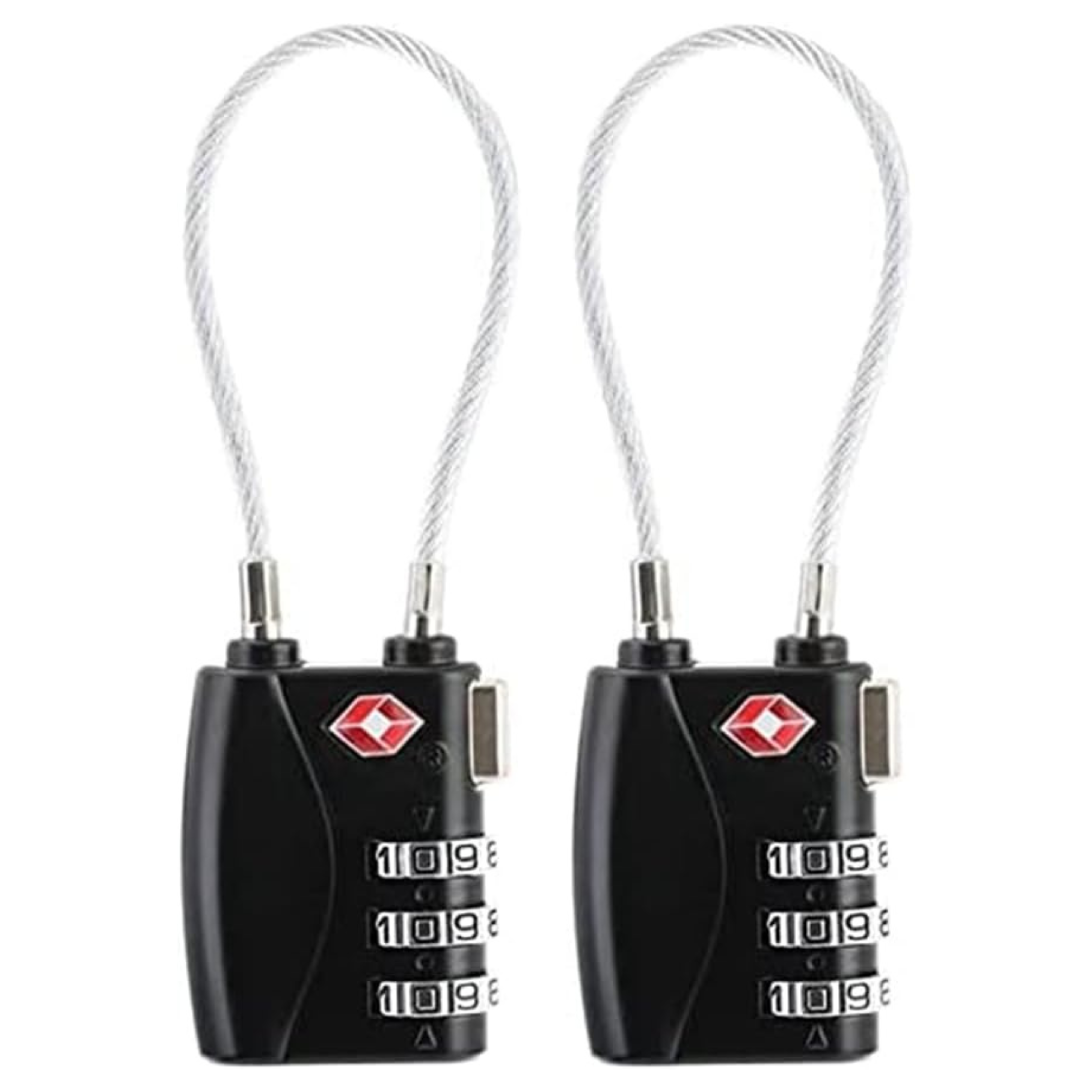 Cadenas TSA Valise Avion | Cadenas Code | Cadenas Valise | Protection Idéale pour Vos Bagages |