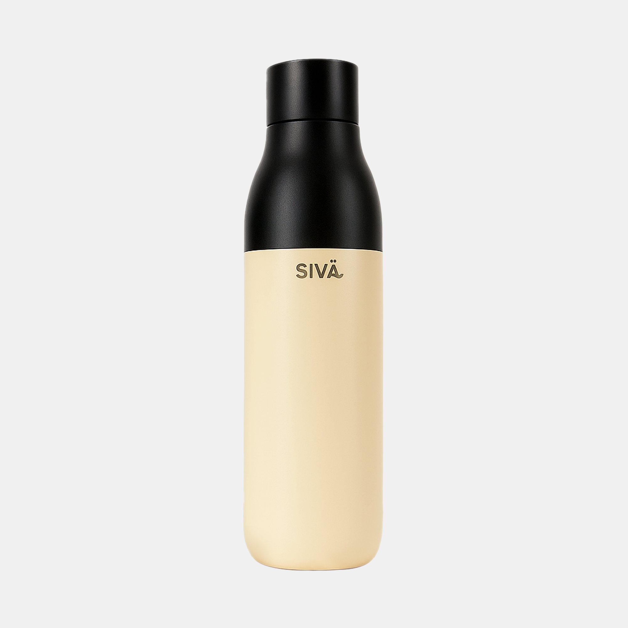 SIVÄ - Gourde Étanche et Isotherme | Gourde Inox Durable avec Filtre Naturel au Charbon | Bouteille Thermique | 740ml | 12h froid & 8h chaud | Vert