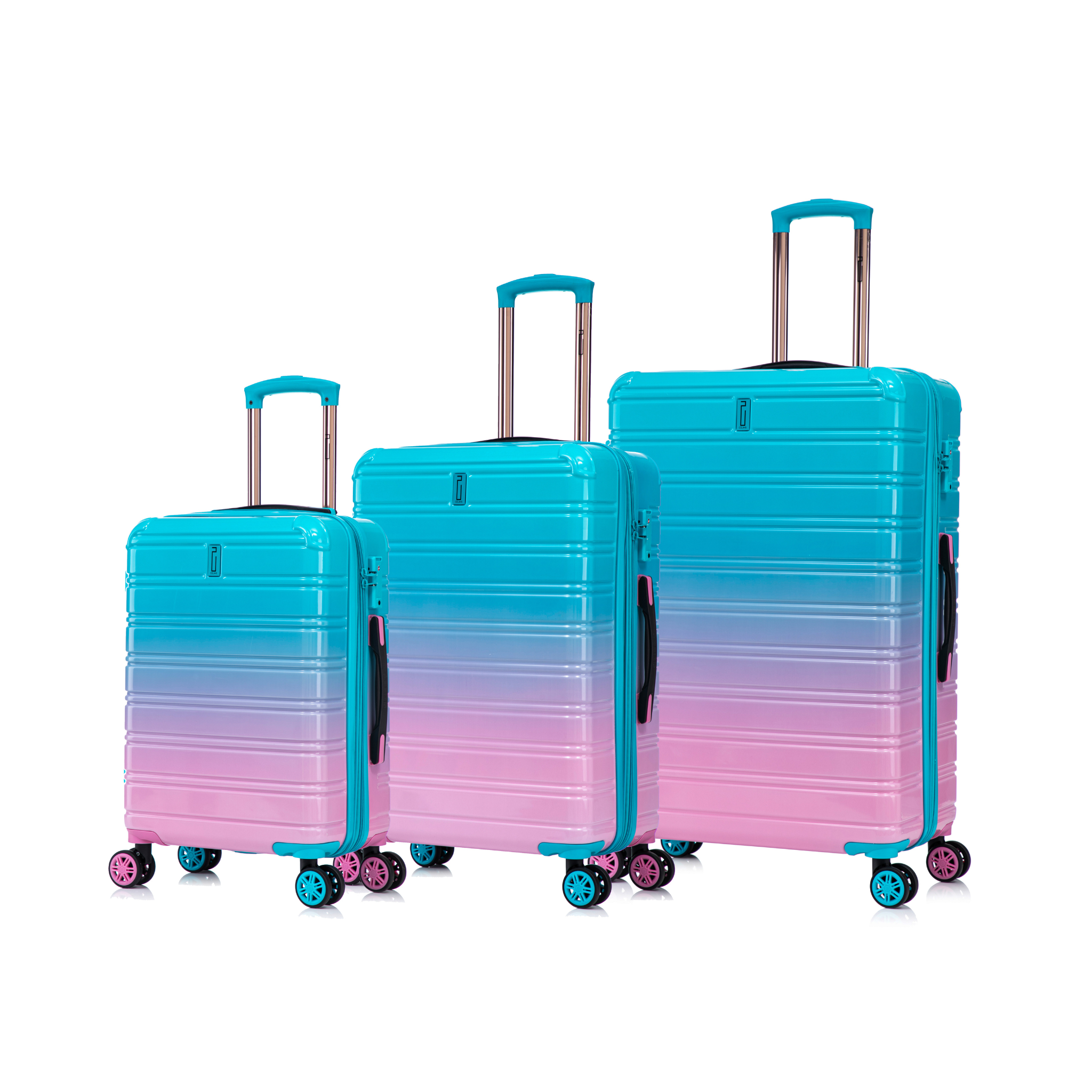 SET - Set 3 Valises - Polycarbonate (XL-75cm) (L-65cm) (S-55cm)