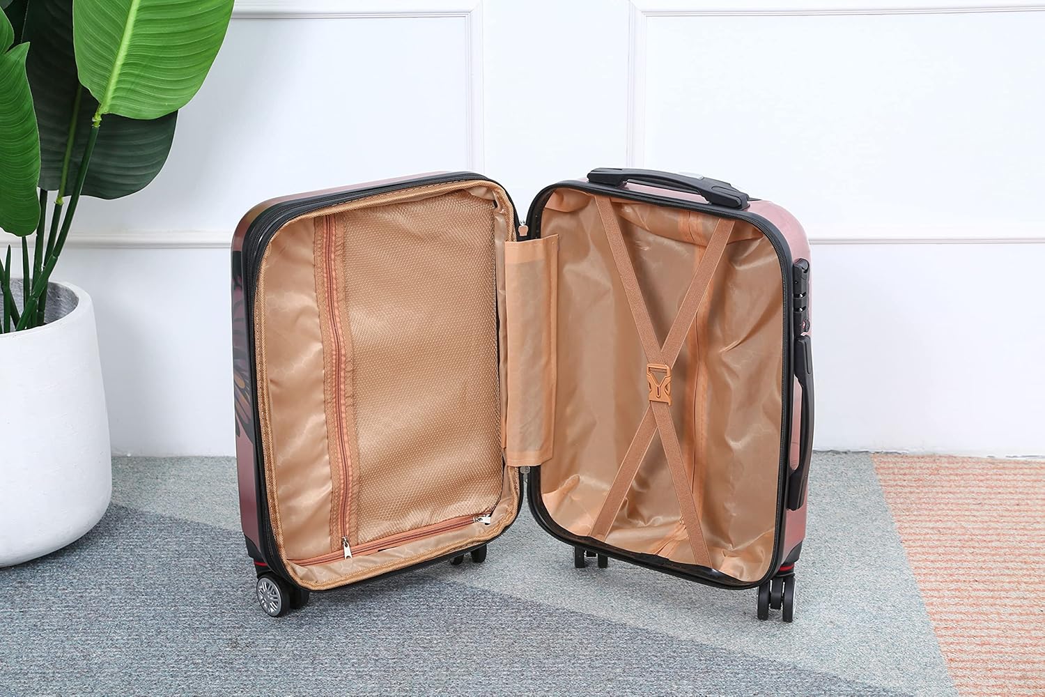 Valise_Moyenne_Polycarbonate_Valise_20_kg_65x40x25_Rose_Gold_-_Celims_France