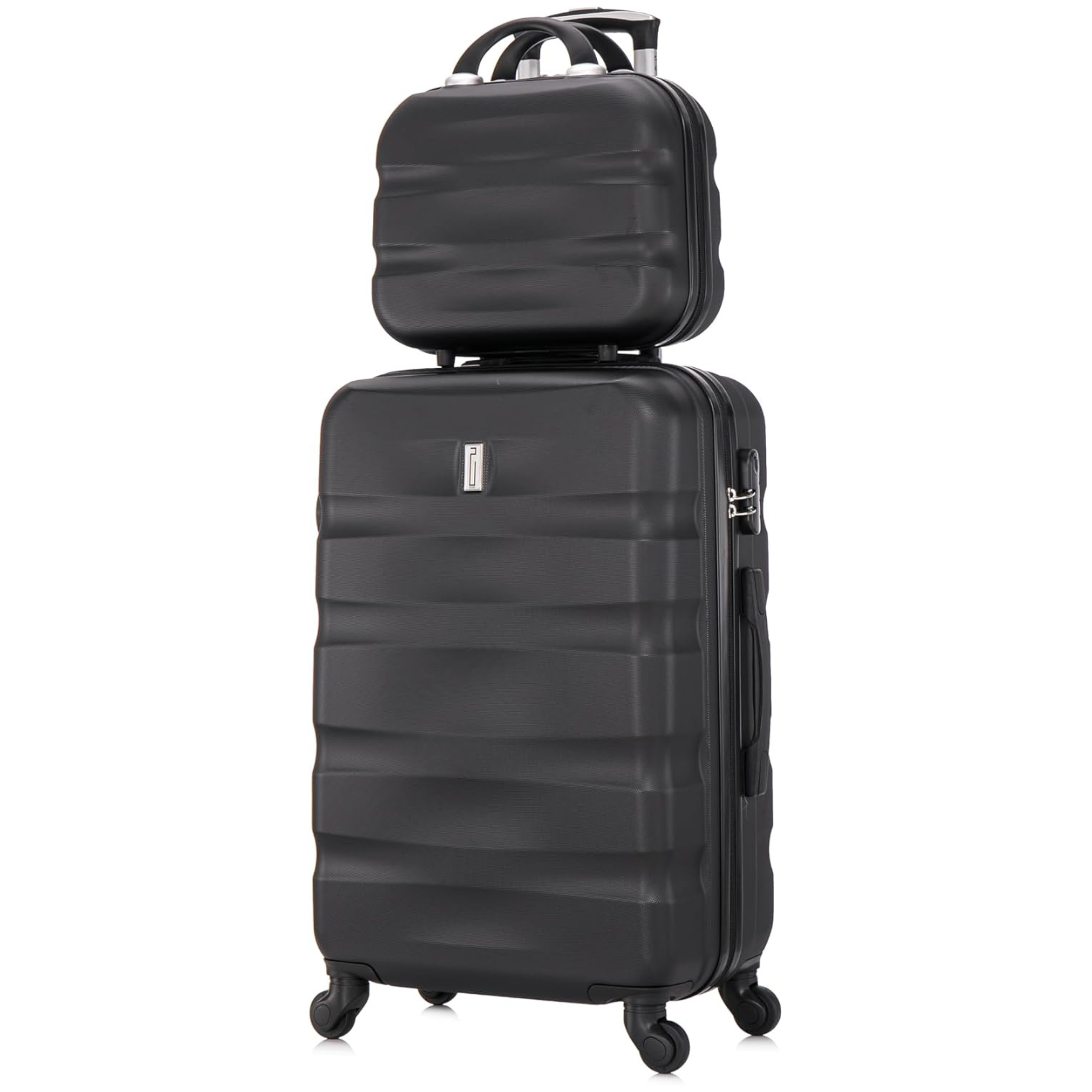Valise Moyenne avec Vanity AeroWave | Valise 20 kg | 65x40x25 | Noir - Celims France