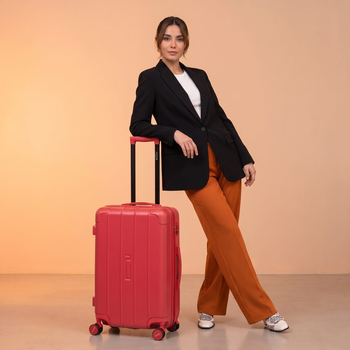 Valise Moyenne Trunk rigide L – 65 x 40 x 30 cm – Serrure TSA