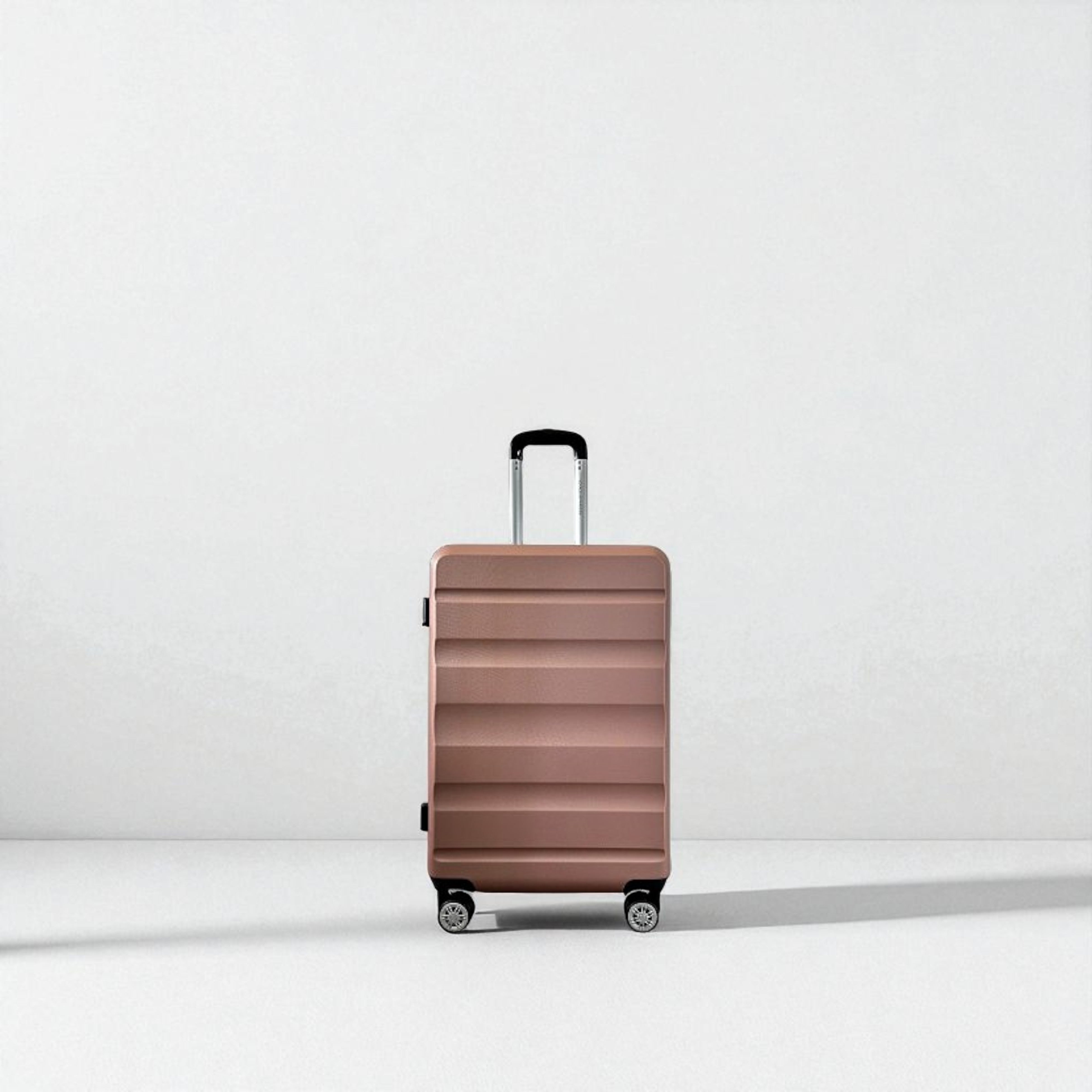 Parisian Travel Cabin Suitcase - Rose Gold