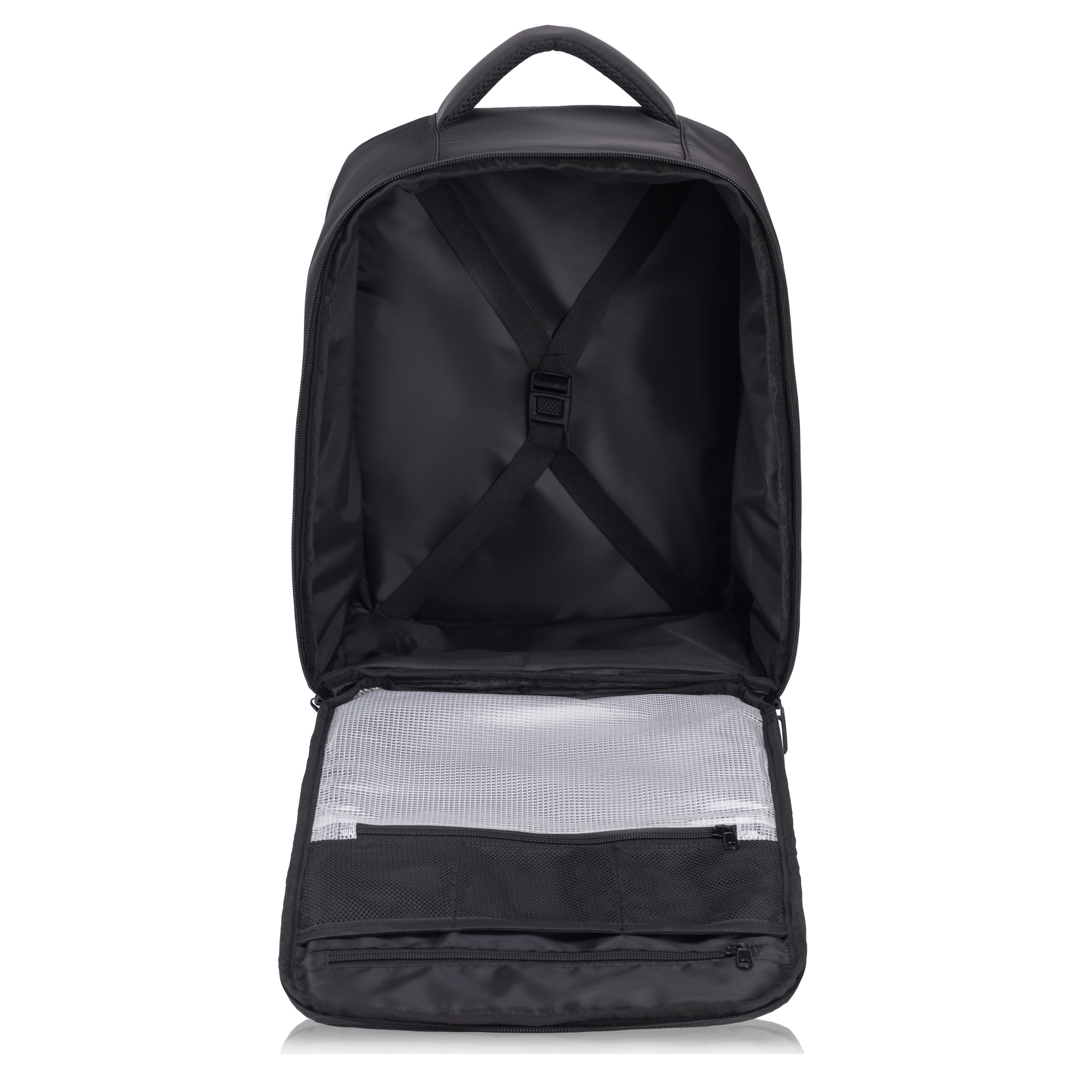 Sac à dos 40x30x20 CELIMS - Bagage à Main - Imperméable - Noir