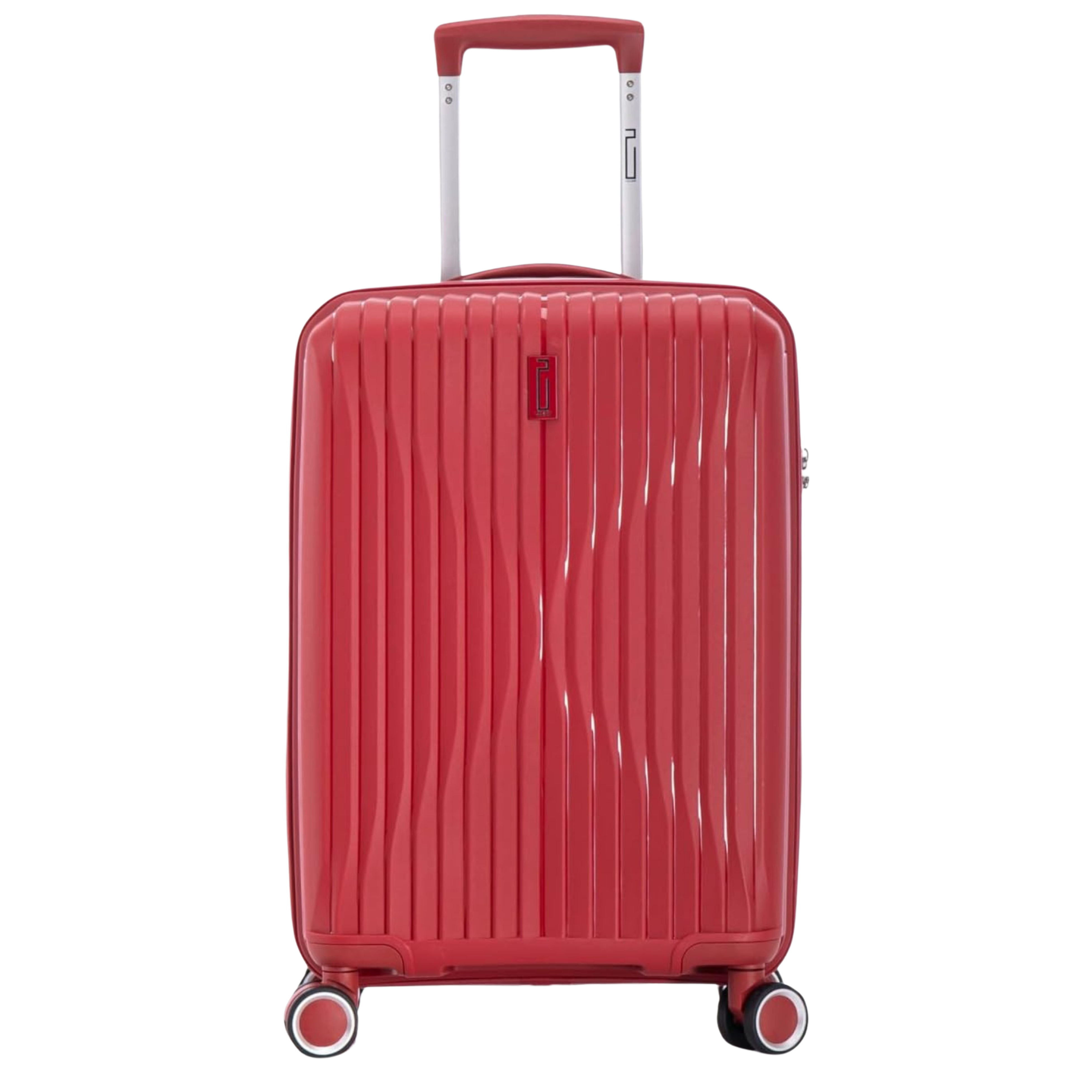 Polypropylene Cabin Suitcase | Polypropylene Luggage | 55x40x20 cm | Red