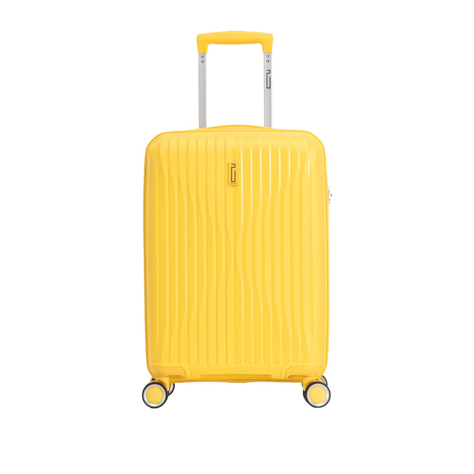 3-Piece Polypropylene Suitcase Set | Cabin Suitcase | Medium Suitcase | Large Suitcase – Black
