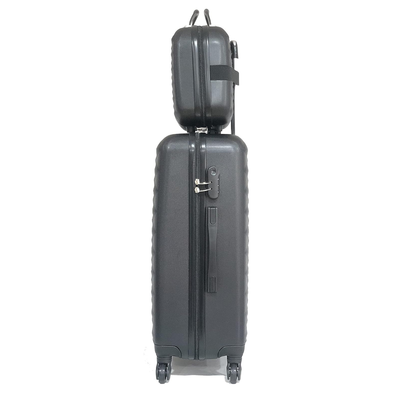 Valise Moyenne avec Vanity Urban | Valise Rigide | 65x40x25 | Noir - Celims France