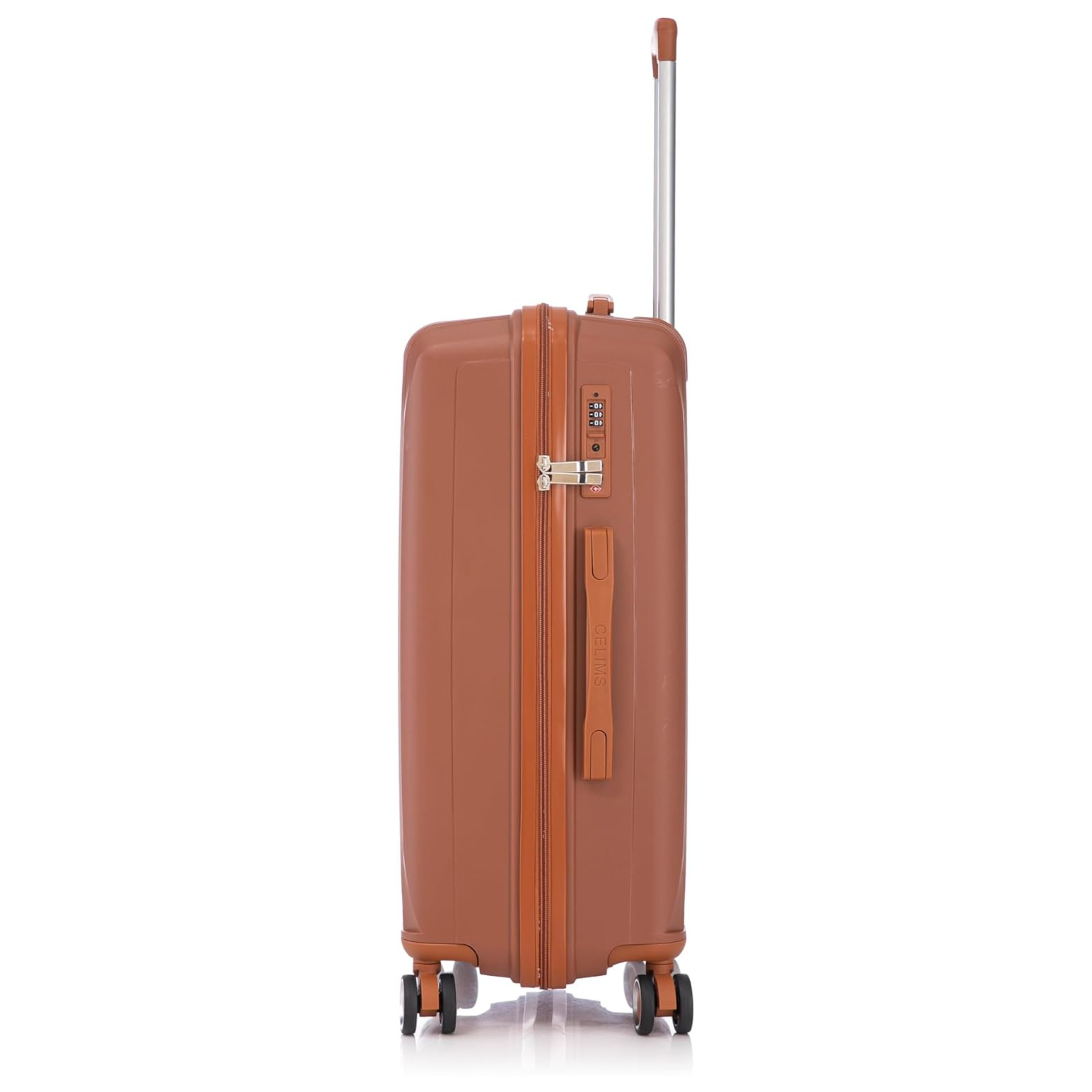 Valise Cabine Polypropylène | valise en polypropylène | 55x40x20 | Marron