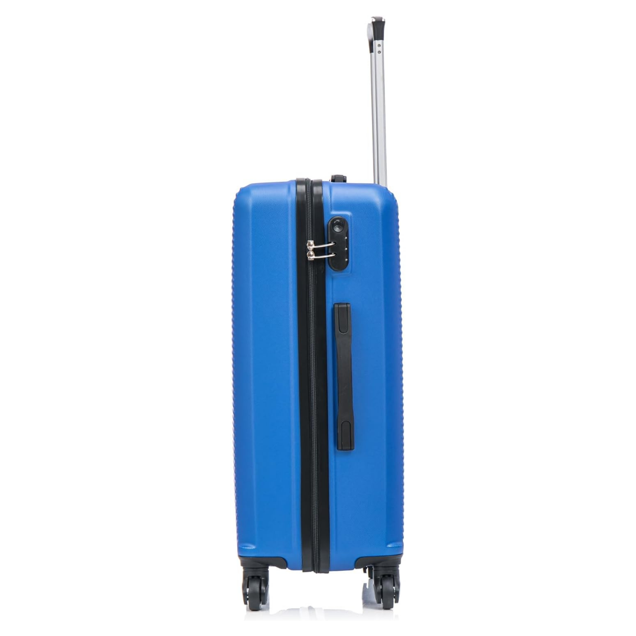 Set De Valise 5 pièces Week-end | Valise Cabine | Valise Moyenne | Valise Grande | 2x Vanity – Bleu - Celims France